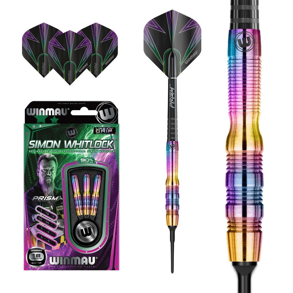 Winmau Softdarts Winmau S. Whitlock Urban Grip 2405-18g Darts