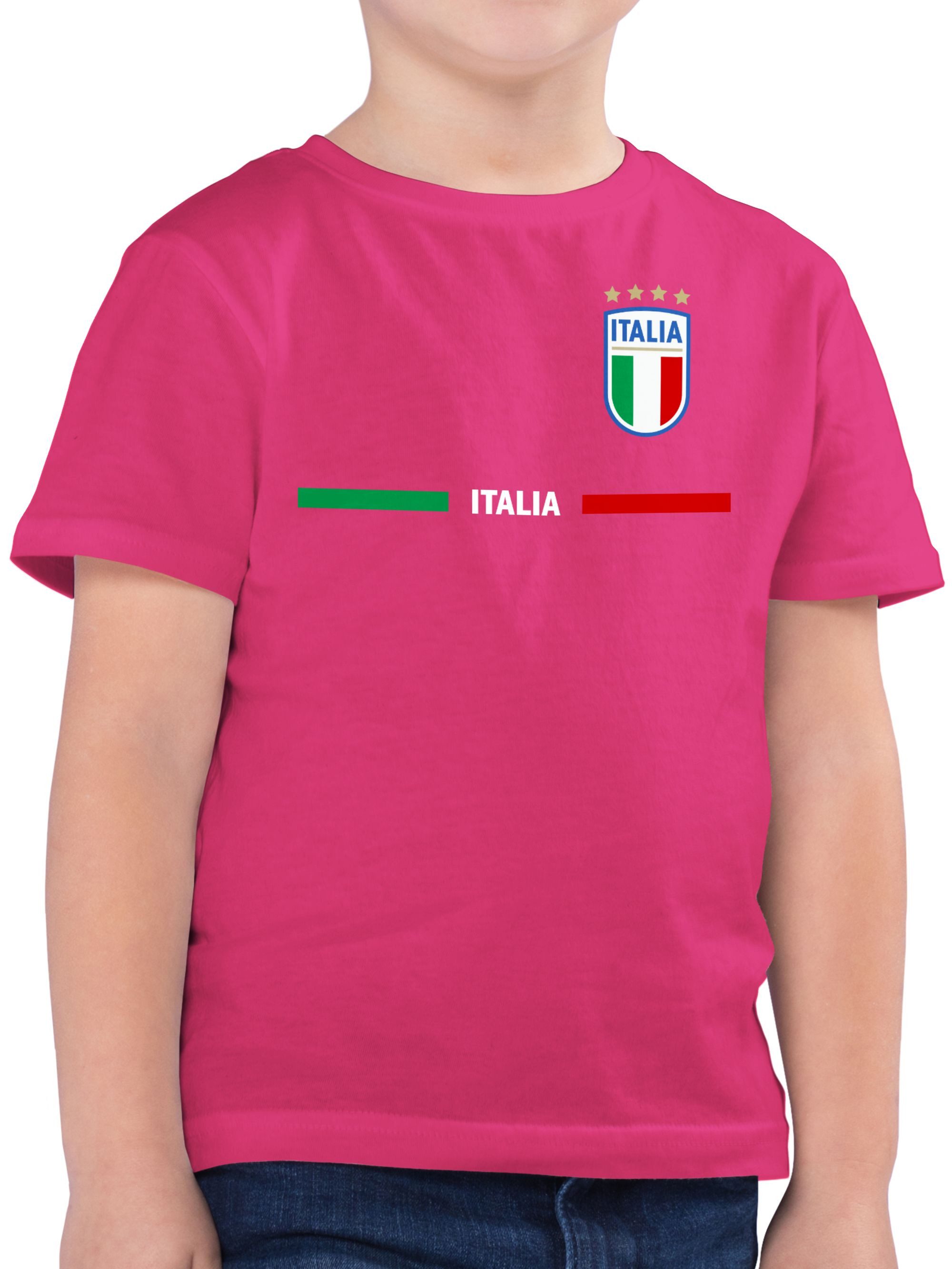 Shirtracer T-Shirt Italien Trikot Wappen, Italia mit Stolz, Italienisches Fan-Motiv (1-tlg) 2026 Fussball WM Fanartikel