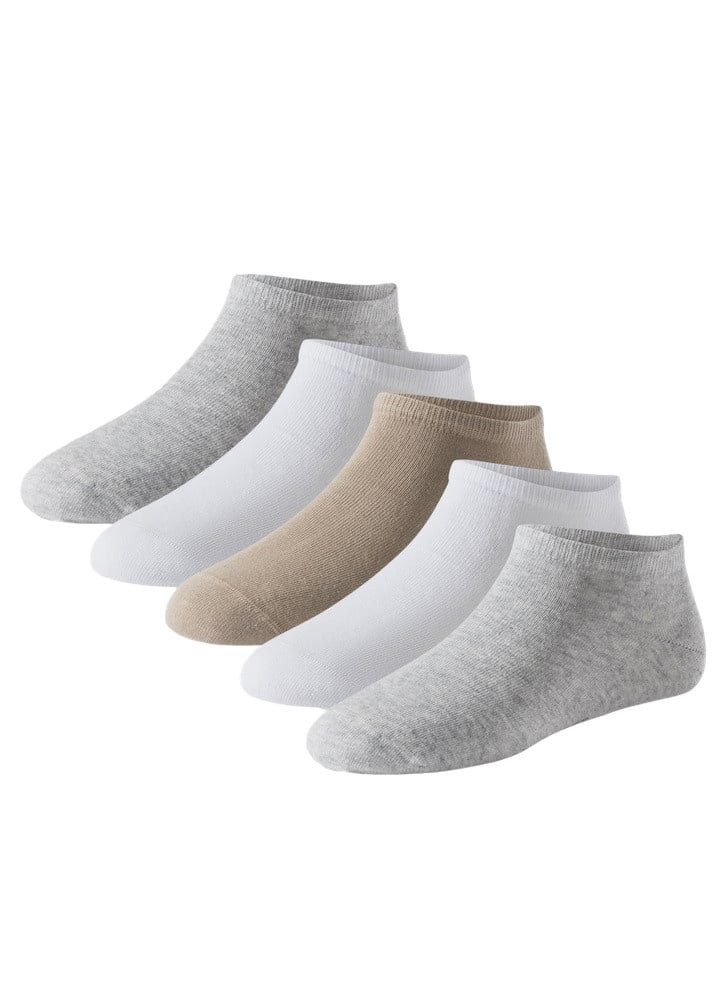 Schiesser Socken Tagessocke Sneaker Stay Fresh weiss/beige/grau Herren - 5 günstig online kaufen