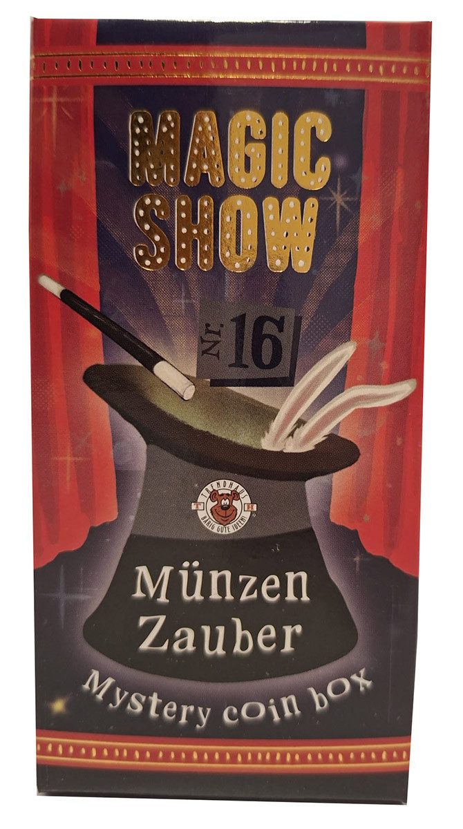 Trendhaus Zauberkasten TRENDHAUS Magic Show Münzen Zauber Verblüffende Zaubertricks