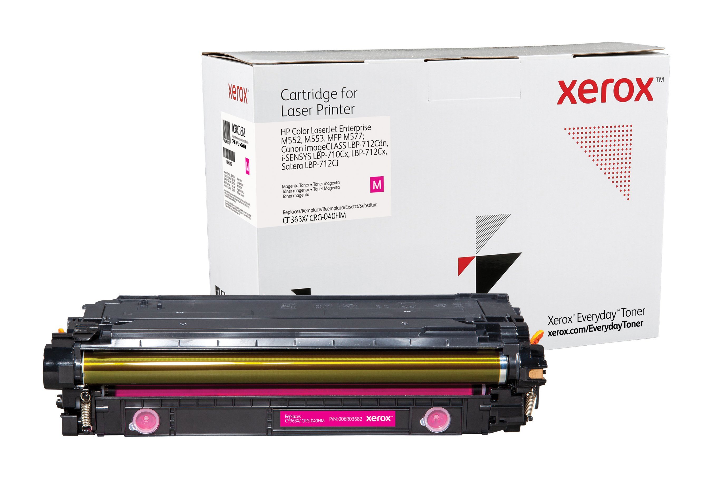 Tonerpatrone mit kompatibel 508X Xerox HP (CF363X/ CRG-040HM) Toner Everyday Magenta