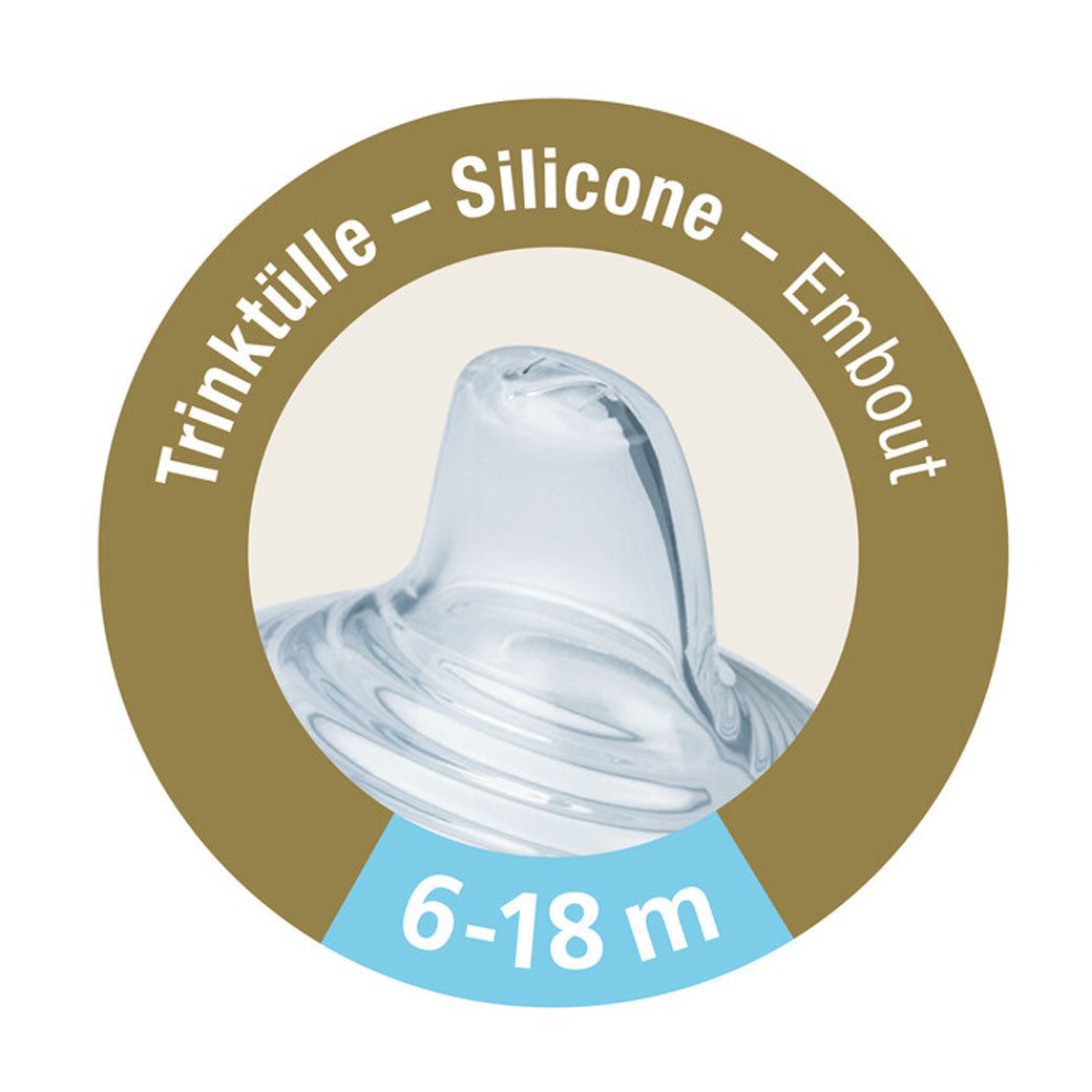 NUK Babyflasche NUK Nature Sense Babytrinklernflasche 150ml