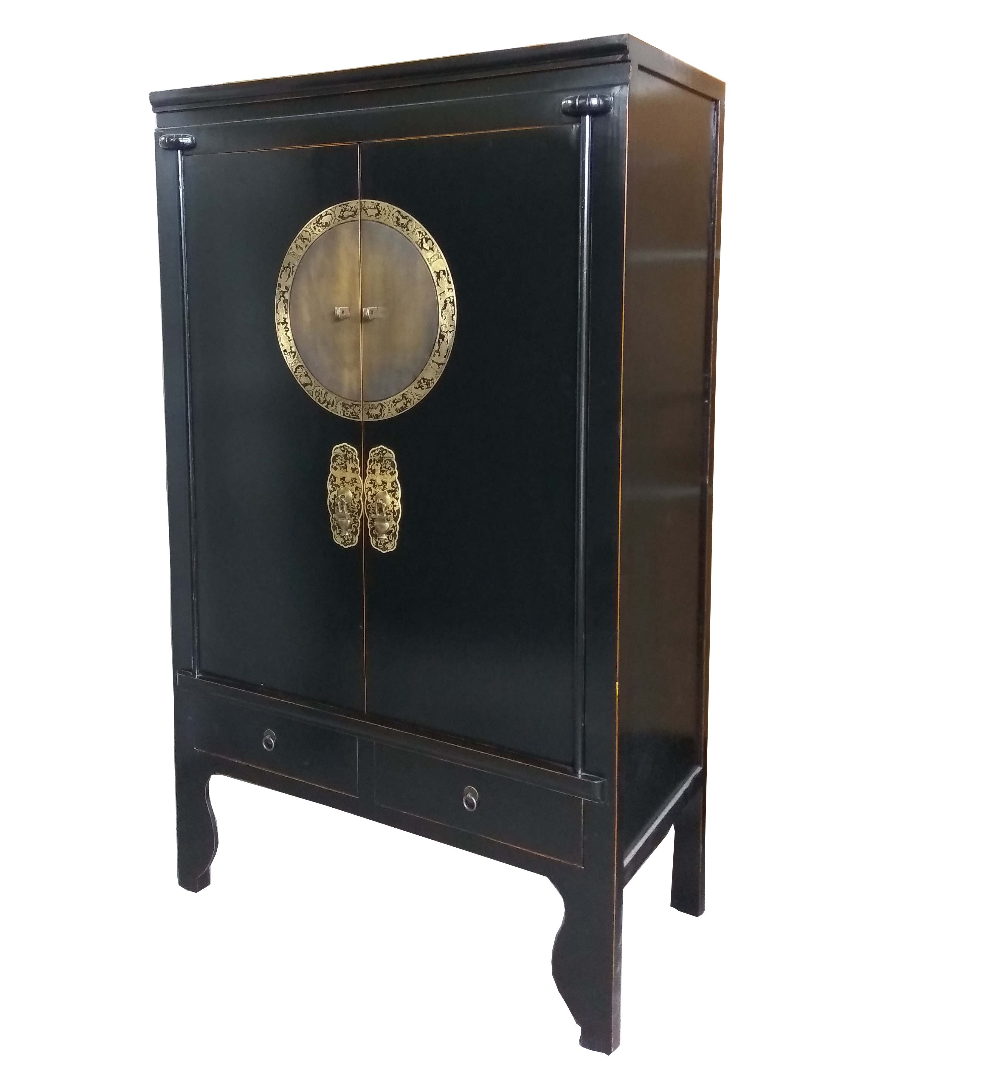 OPIUM OUTLET Kleiderschrank Chinesischer Hochzeitsschrank im günstig online kaufen