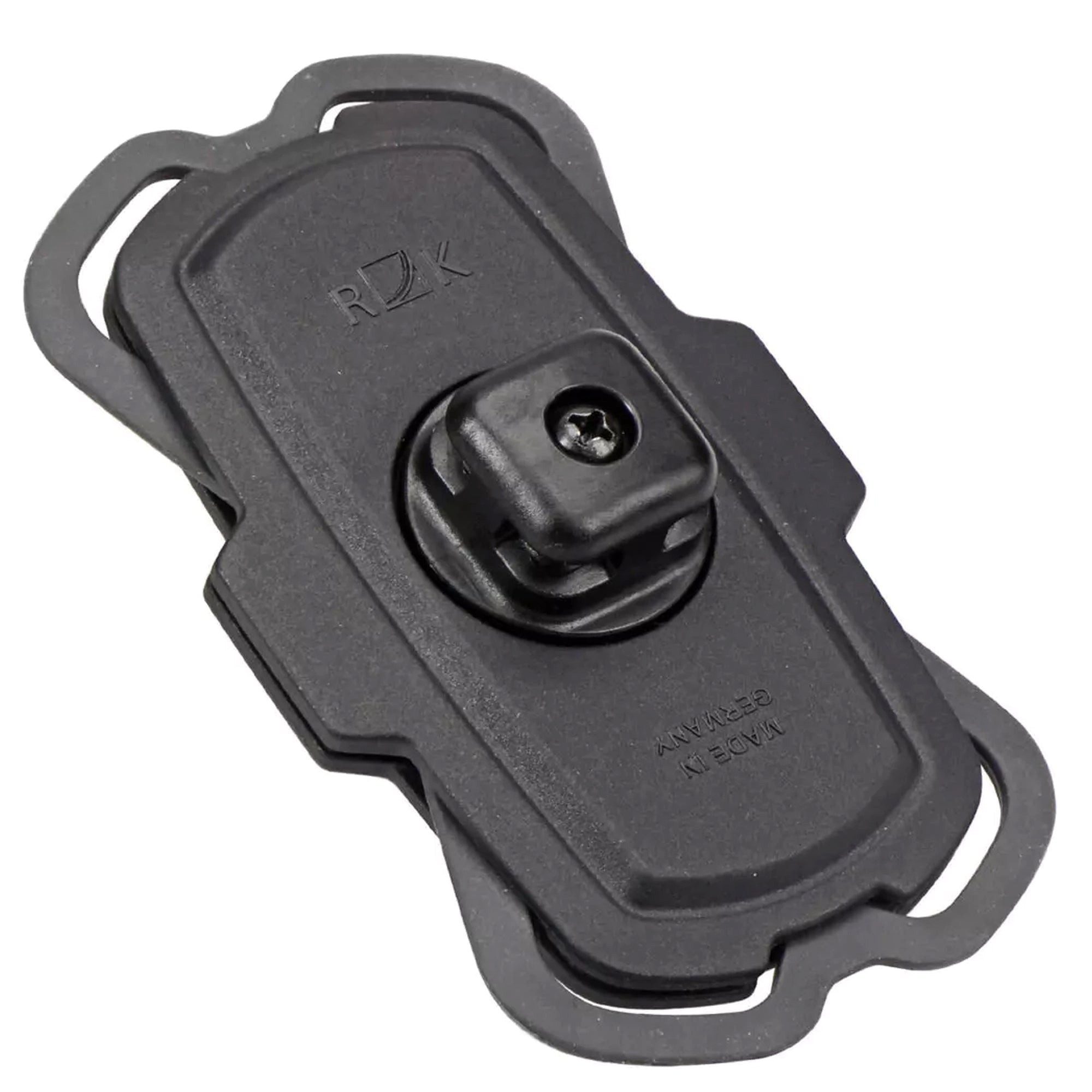 KlickFix PhonePad Smartphone-Halterung inkl. Quad Mini Adapter 11 cm (black) Adapter