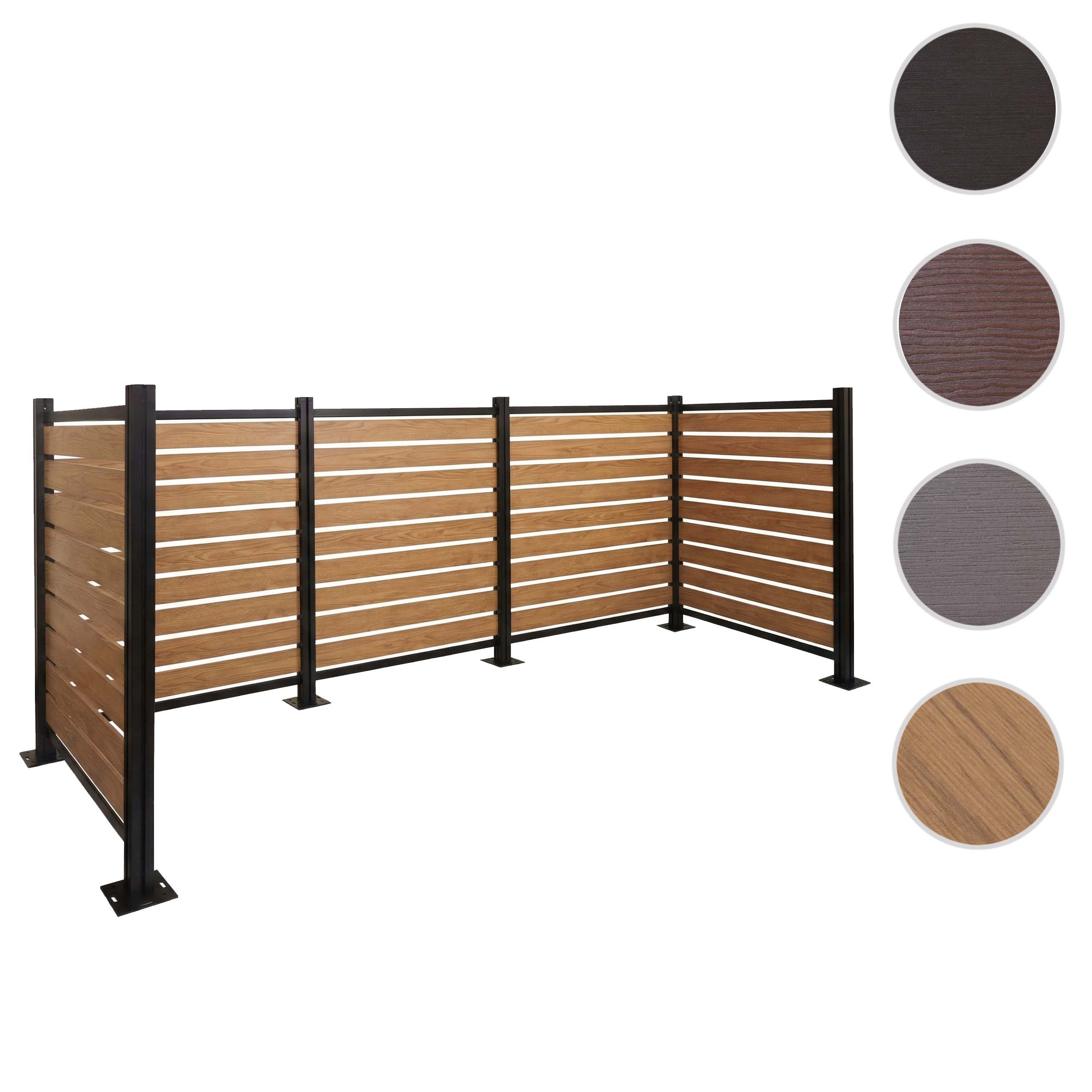 MCW Mülltonnenbox MCW-K57-4 (5 St), Beliebig erweiterbar, Einfache Montage (Stecksystem)