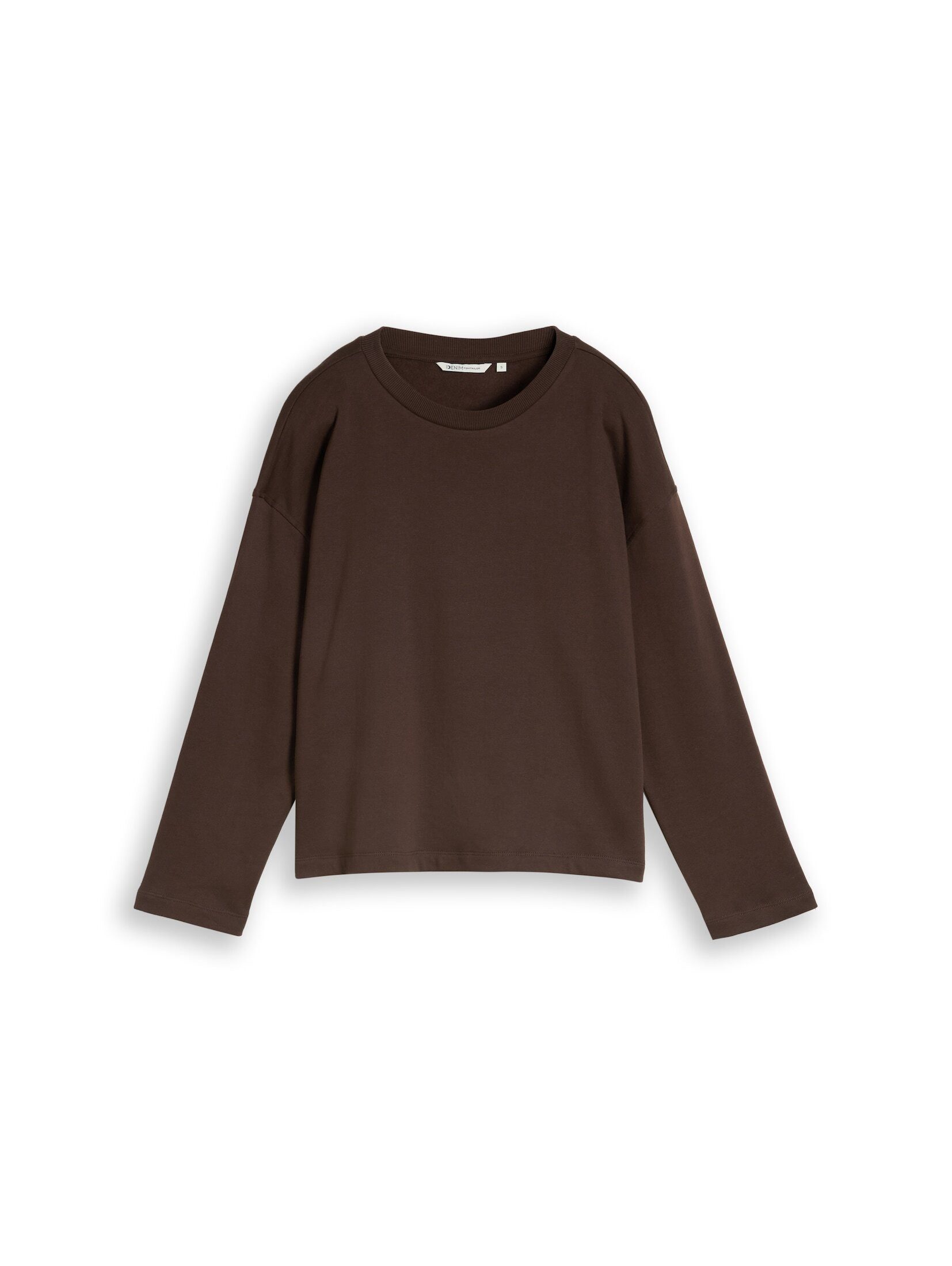 TOM TAILOR Denim Sweatshirt Strick & Sweatshirts Basic Sweatshirt aus Baumwolle