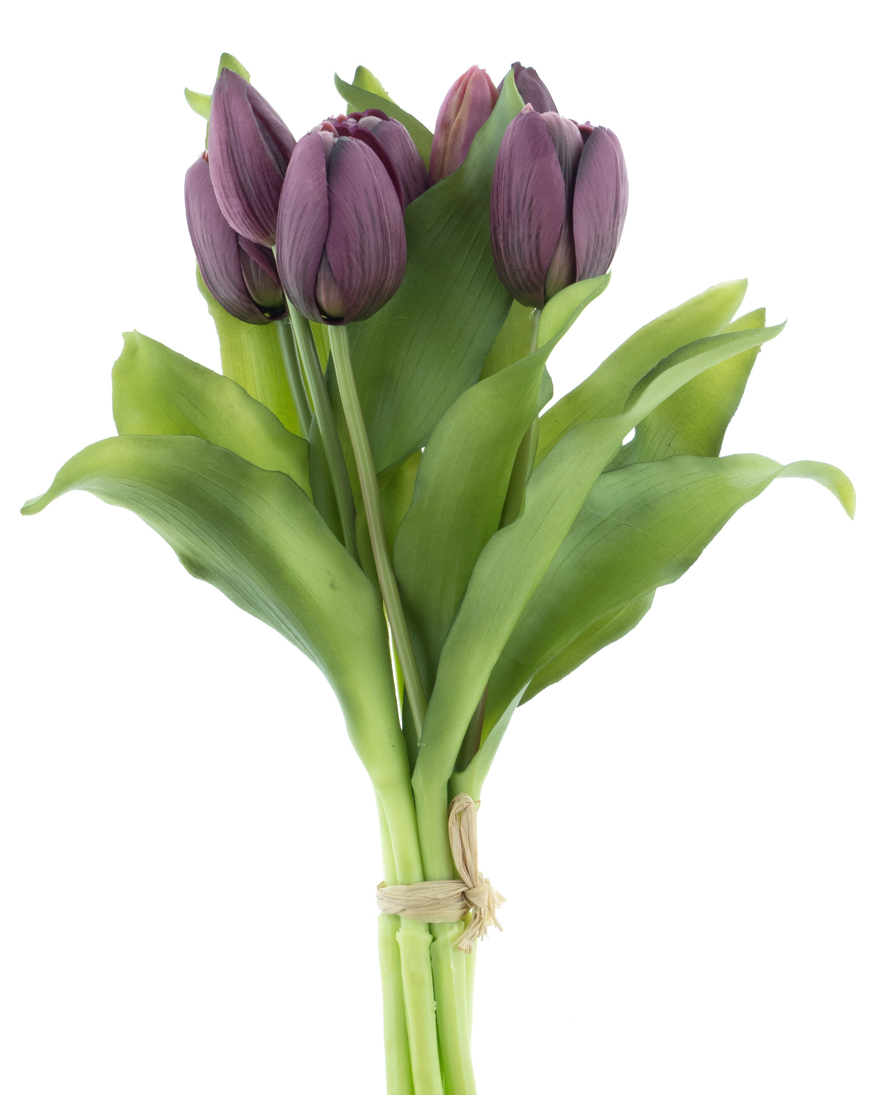 Kunsttulpe mit 4 Tulpen und 3 günstig online kaufen