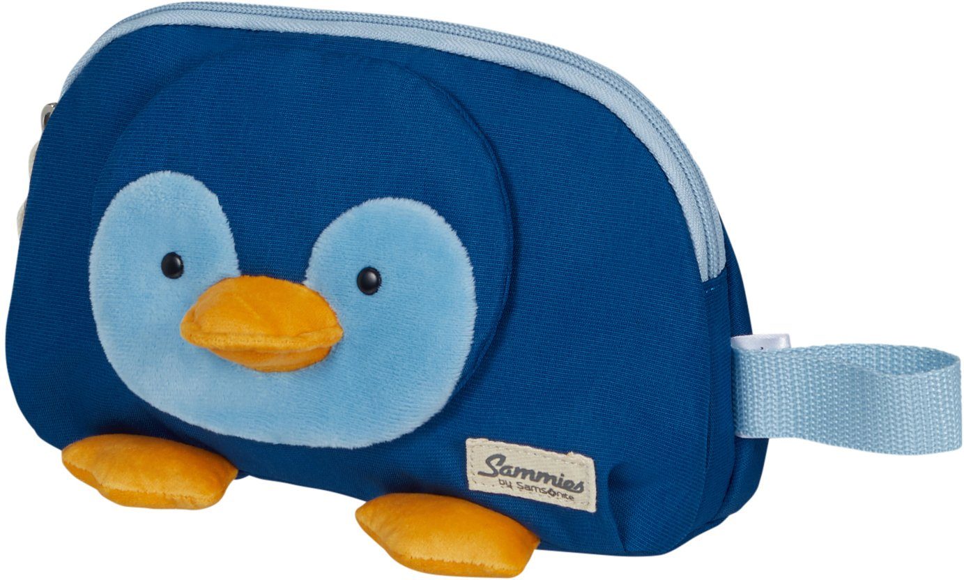 Samsonite Kulturbeutel Happy Sammies ECO, Penguin Peter, Kinder Waschtasche Kinder Reisekulturbeutel Kinder Beuty-Bag