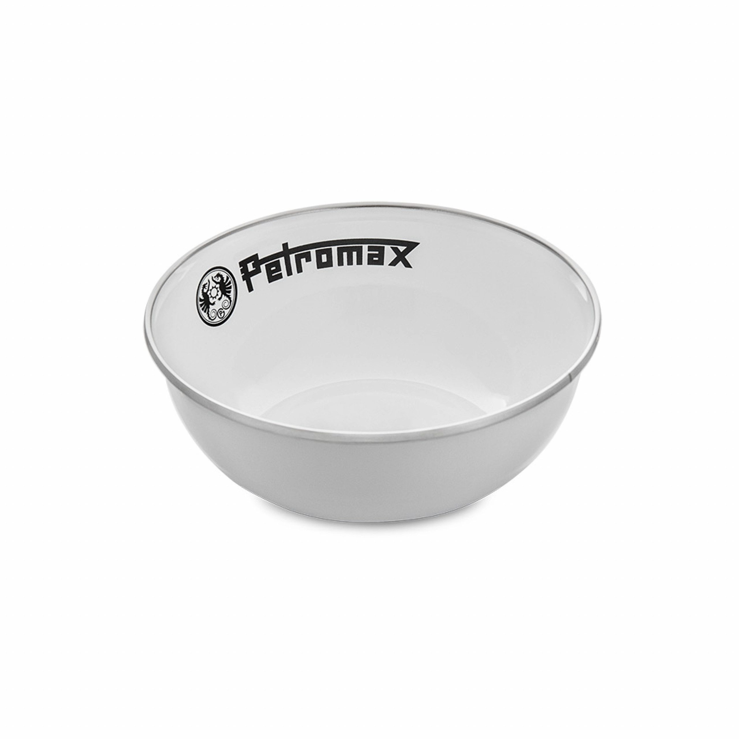 Petromax Feuerstelle Petromax Emaille Schalen 2er Set weiß 160 ml - Perfekt für Camping