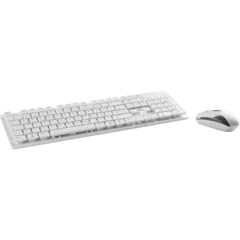 CSL Kabelloses Office Desktop Set Tastatur- und Maus-Set