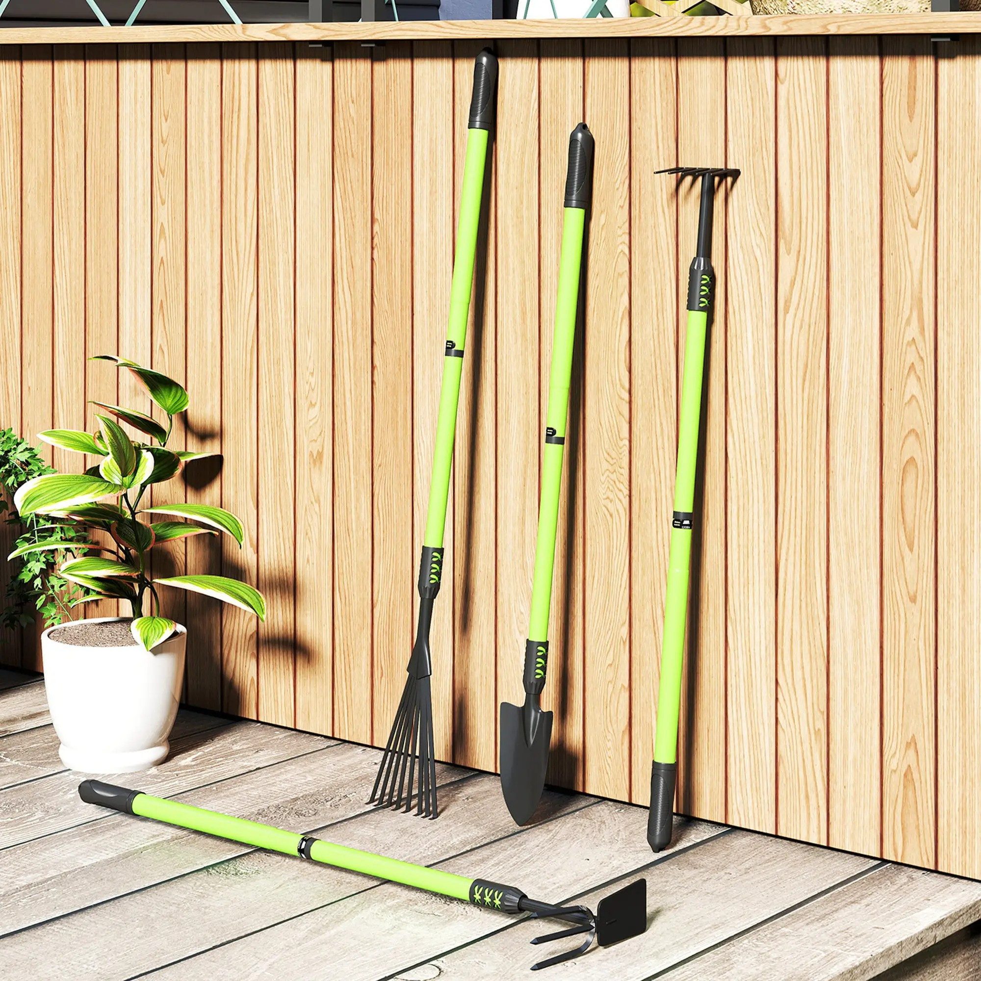 BlingBin Gartenpflege-Set 4 Stück Gartenwerkzeug-Set, Gartenwerkzeug für Pf günstig online kaufen
