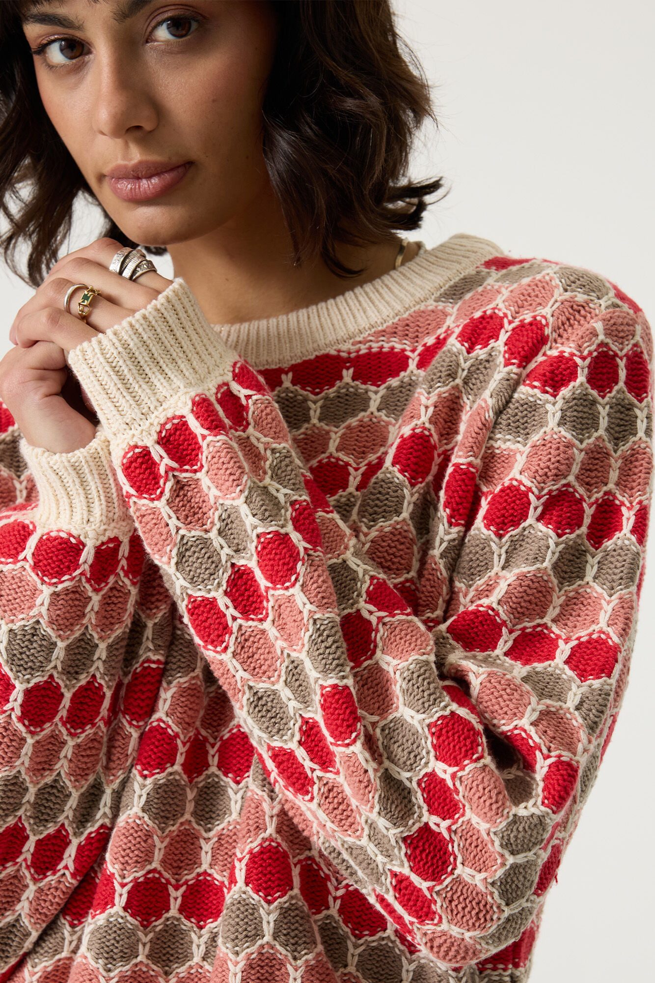 Garcia Rundhalspullover ladies pullover