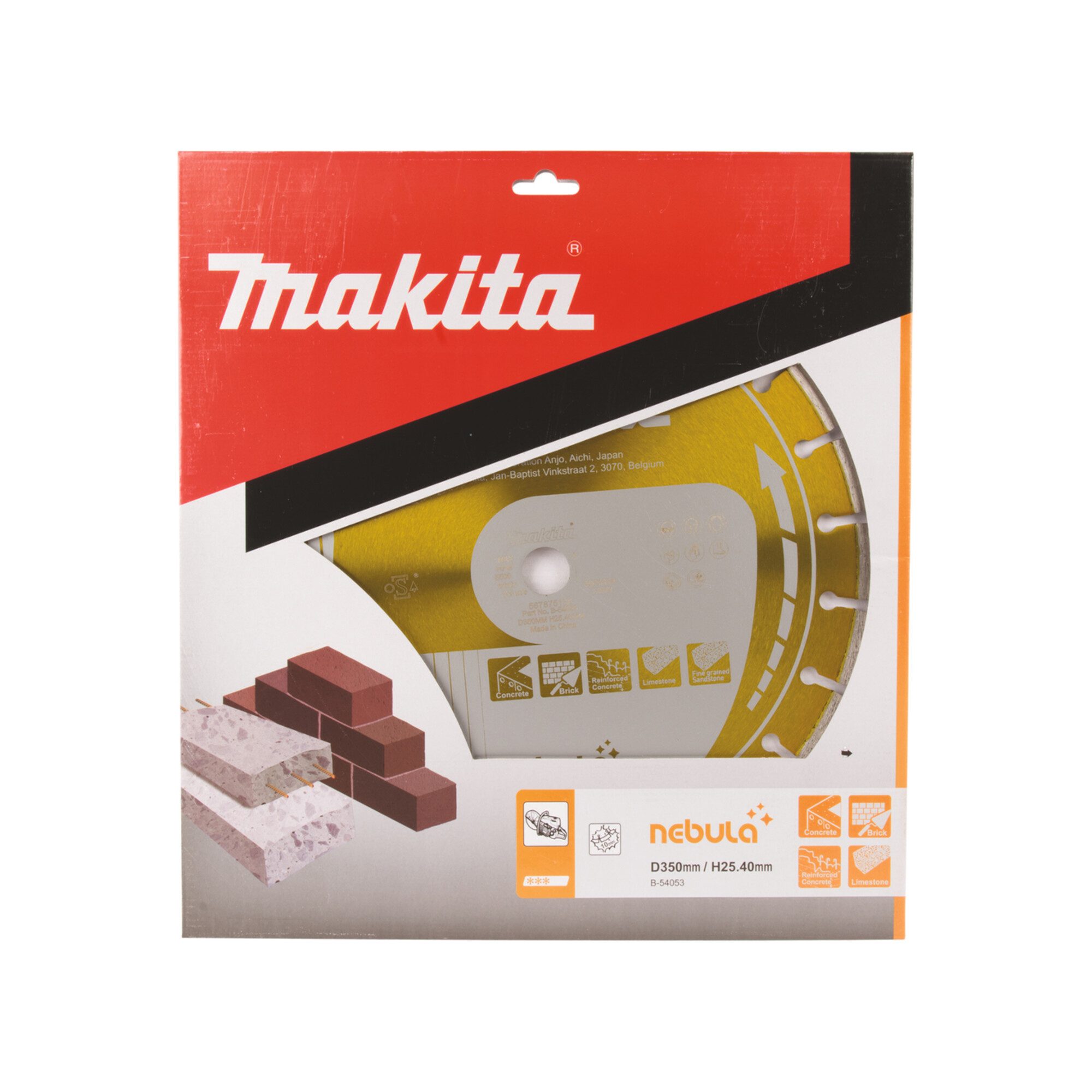 Makita Trennscheiben Makita Diamantscheibe 350x25,4 NEBULA