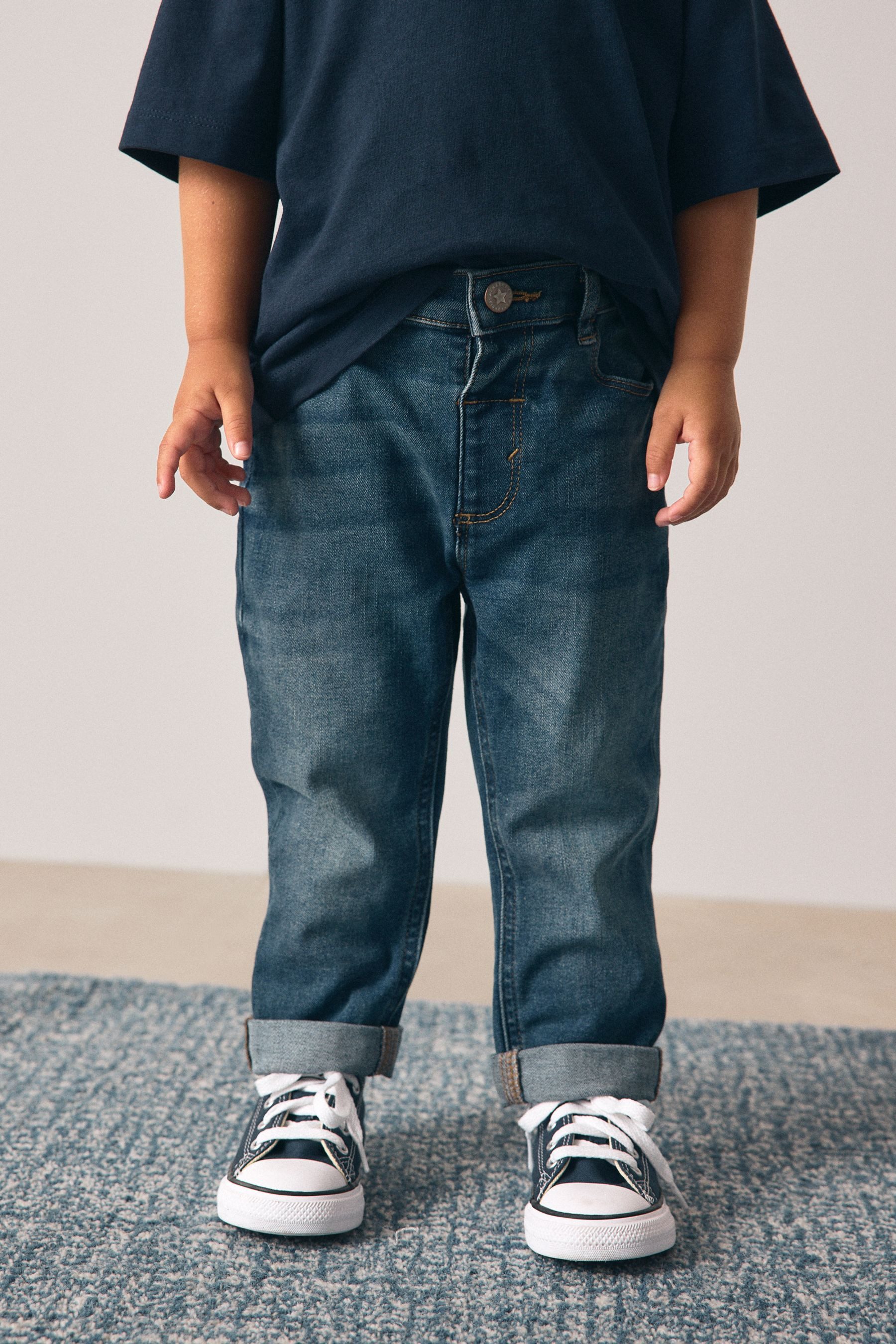 Next Stretch-Jeans Regular Fit Jeans mit Komfortstretch, 2er-Pack (2-tlg)