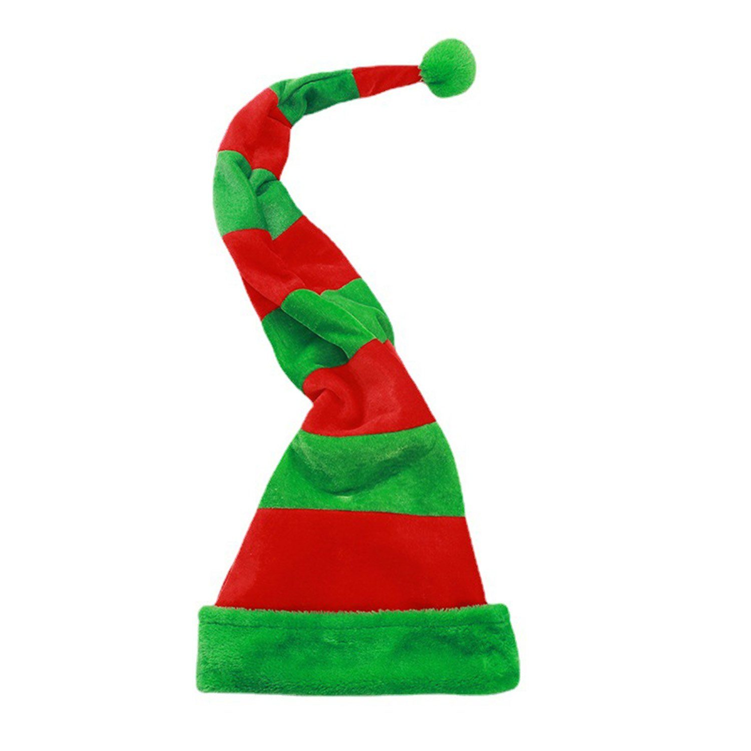 MAGICSHE Filzhut Hut lange Plüschhüte Elf Kostüm Weihnachten