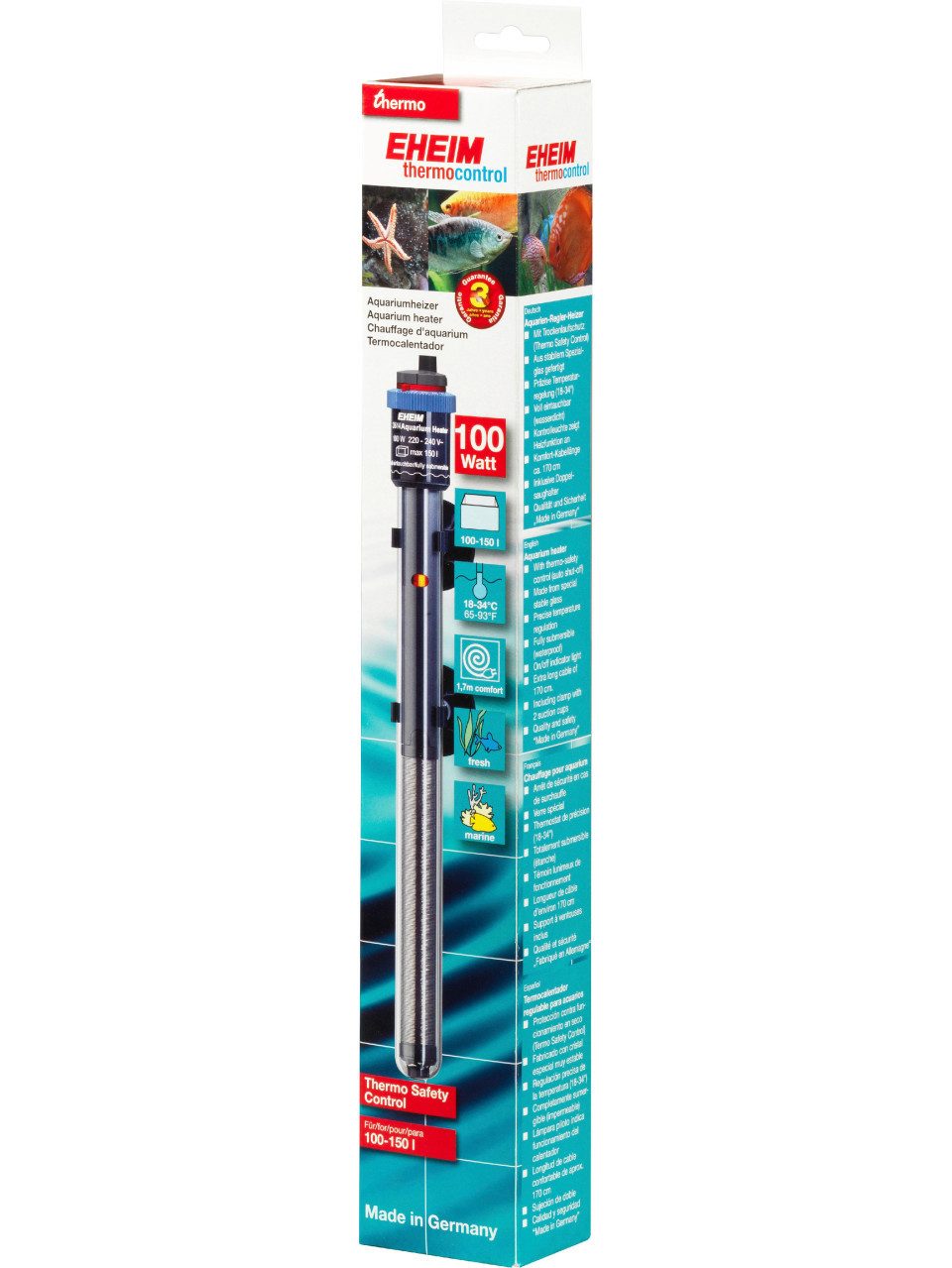 EHEIM Aquarienthermometer Eheim thermocontrol 100 Aquarienheizer
