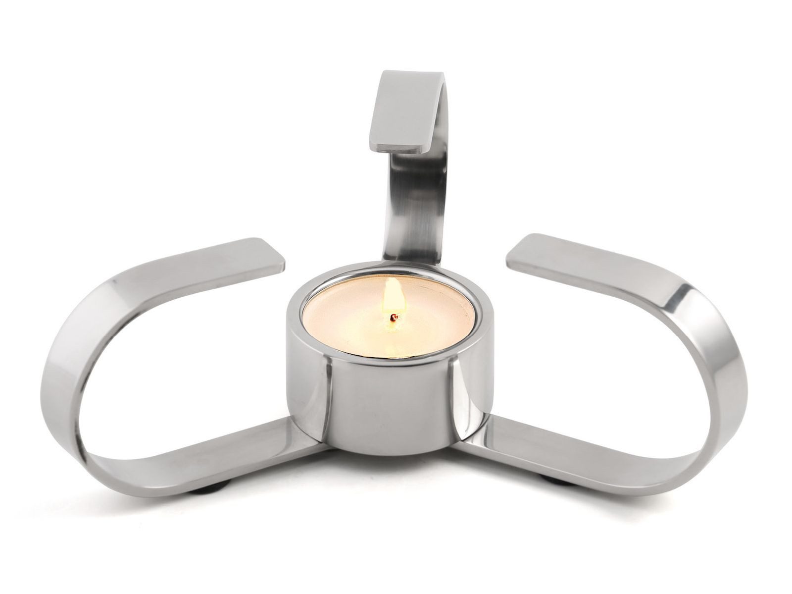 Gravidus Stövchen Stövchen Teewärmer Teelichthalter Edelstahl