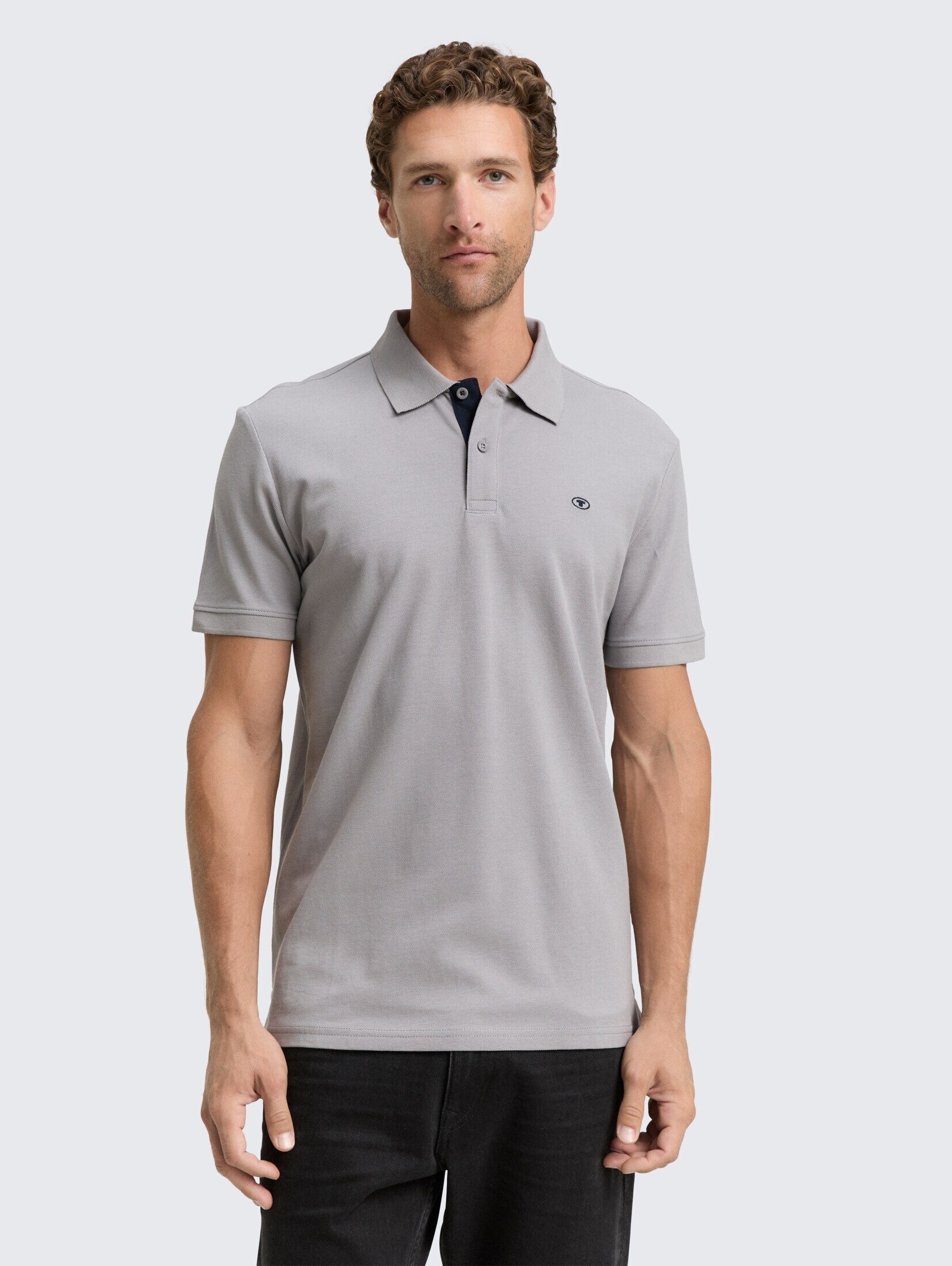 TOM TAILOR Poloshirt Piqué Poloshirt aus günstig online kaufen