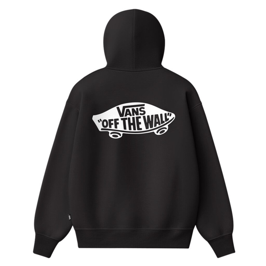 Vans Kapuzensweatshirt DOUBLE STANDARD PULLOVER mit Rundhalsausschnitt, aus Baumwolle und Polyester