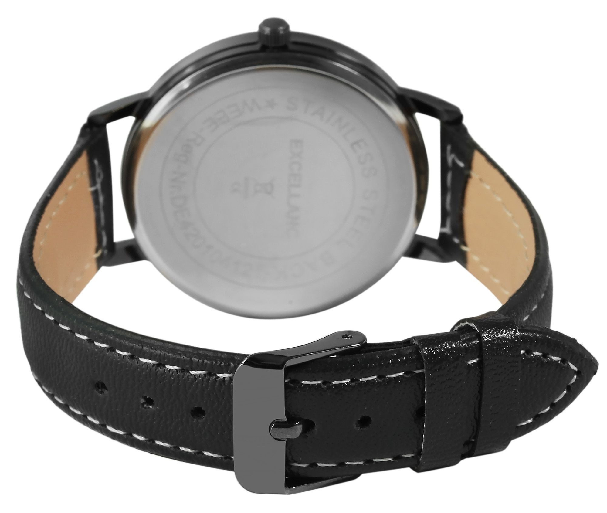 EXCELLANC Quarzuhr 2900232 Excellanc Herrenuhr Kunstleder lumineszierende Z günstig online kaufen