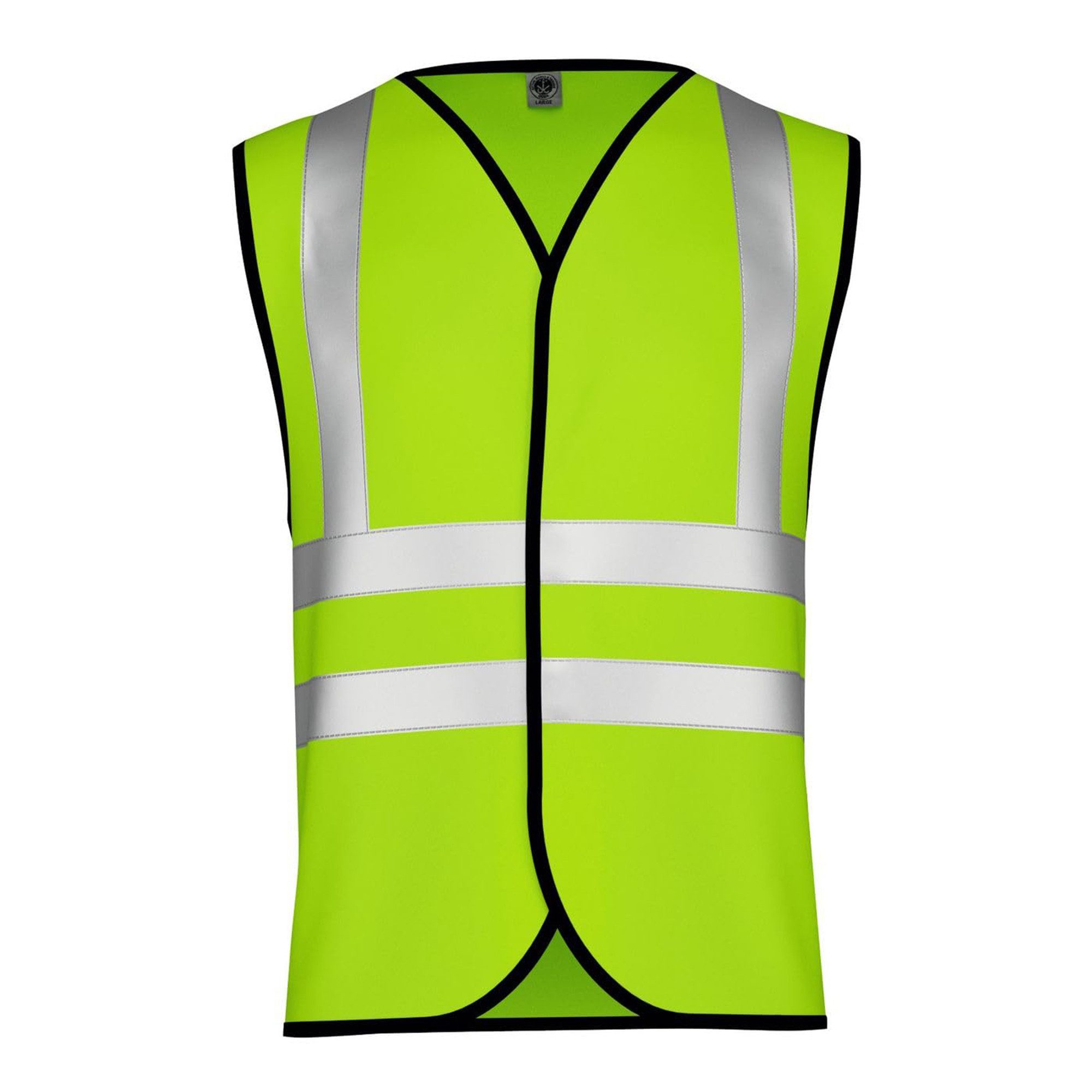 OMKA Warnweste OKWW001 4er-Pack (Spar-Set, 4er-Pack) 4x Warnweste Sicherheitsweste Auto Sicherheitswarnweste Pannenweste