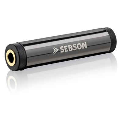 SEBSON Klinken Kupplung 3,5mm Stereo, weiblich/weiblich - AUX Adapter Audio-Adapter