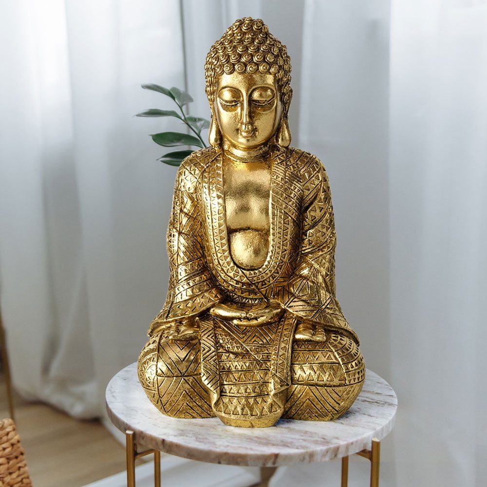 BOLTZE Dekofigur, Wohndekoration Buddha Figur Wohnzimmer Dekofigur, Skulptur