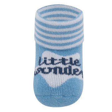 Ewers Socken Newborn Socken Little Wonder (4-Paar)