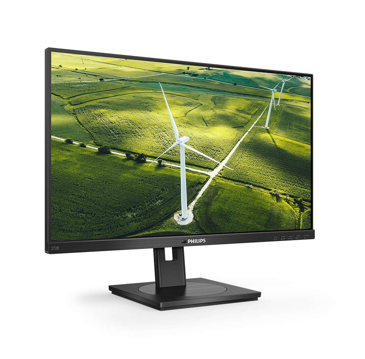 Philips LED-Display B Line 272B1G - 68.6 cm (27) - 1920 x 1080 Full HD TFT-Monitor (1920 x 1080 px, Full HD, 4 ms Reaktionszeit, 75 Hz, IPS, Lautsprecher, HDCP, Kopfhörerbuchse, Pivot, Höhenverstellbar)