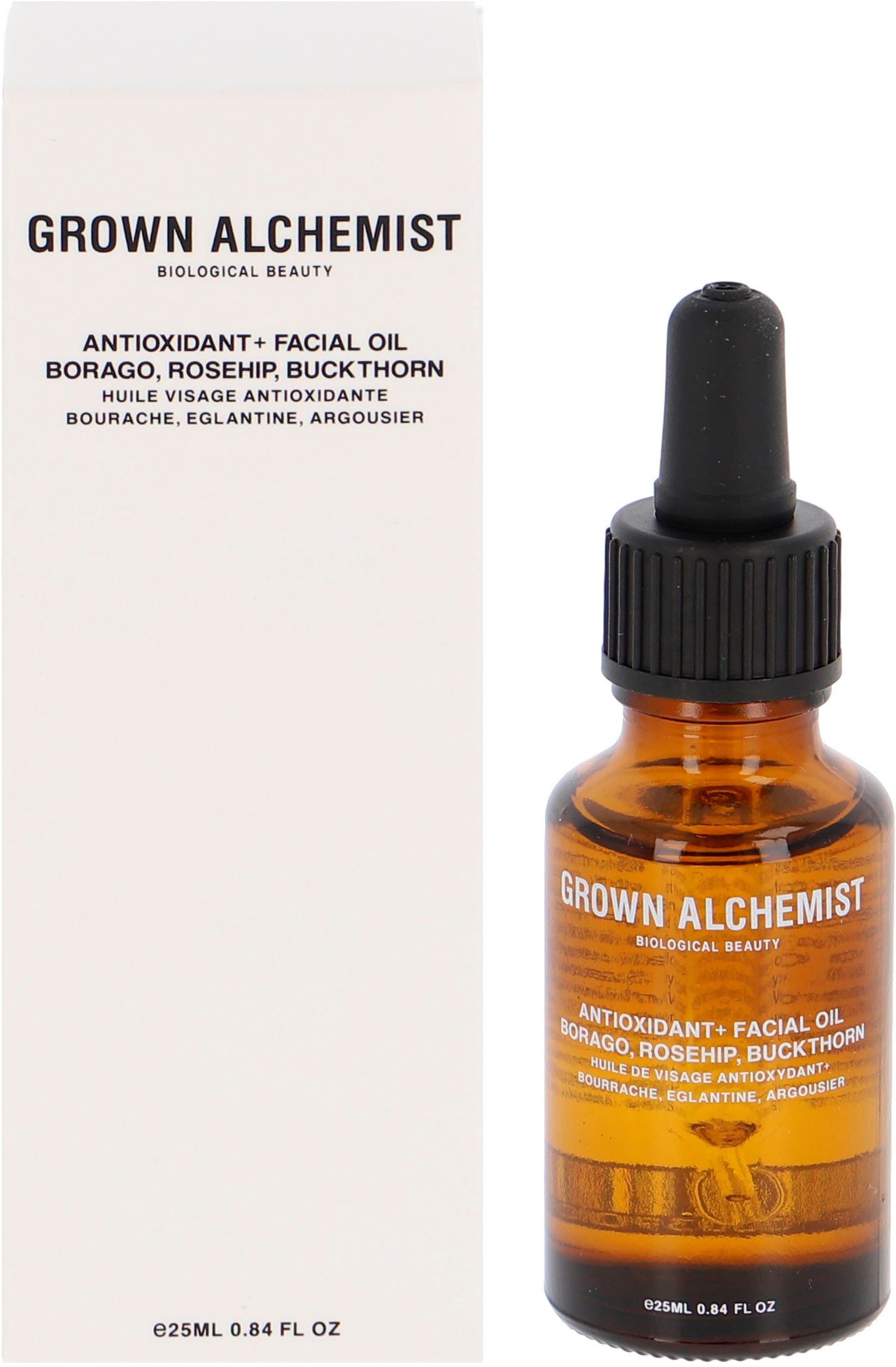 Facial Buckthorn Gesichtsöl ALCHEMIST Oil, Anti-Oxidant+ Rosehip, GROWN Borago,