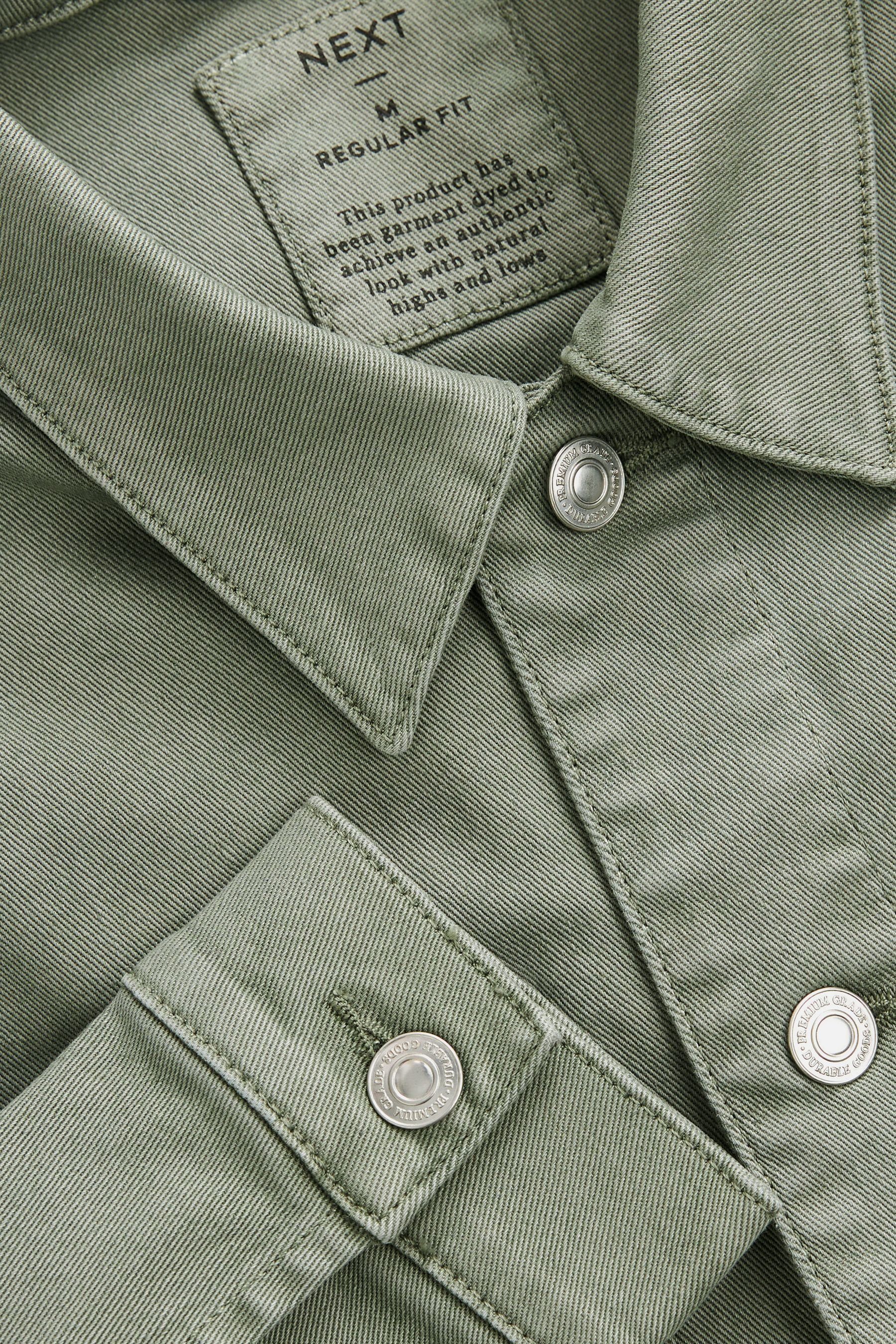 Next Anorak Denim-Jacke im (1-St) Sage Westernstil Green