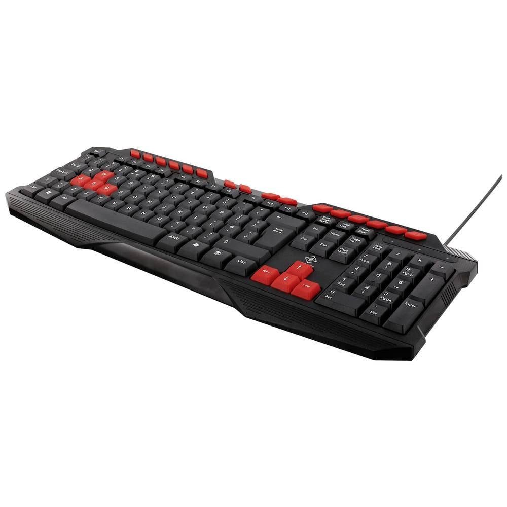 DELTACO Gaming-Tastatur für ambitionierte Gamer und Gaming-Tastatur