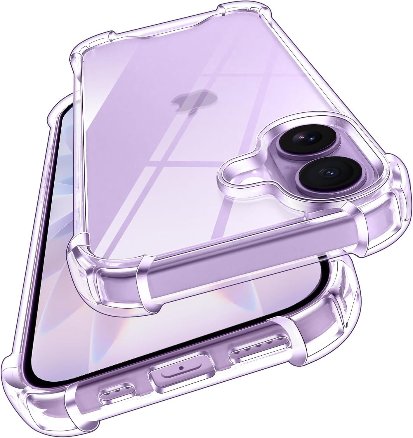 AVANA Handyhülle für iPhone 17 / Pro / Air / Pro Max Hülle Schutzhülle Klar Bumper, Case, Cover, Durchsichtig, Transparent