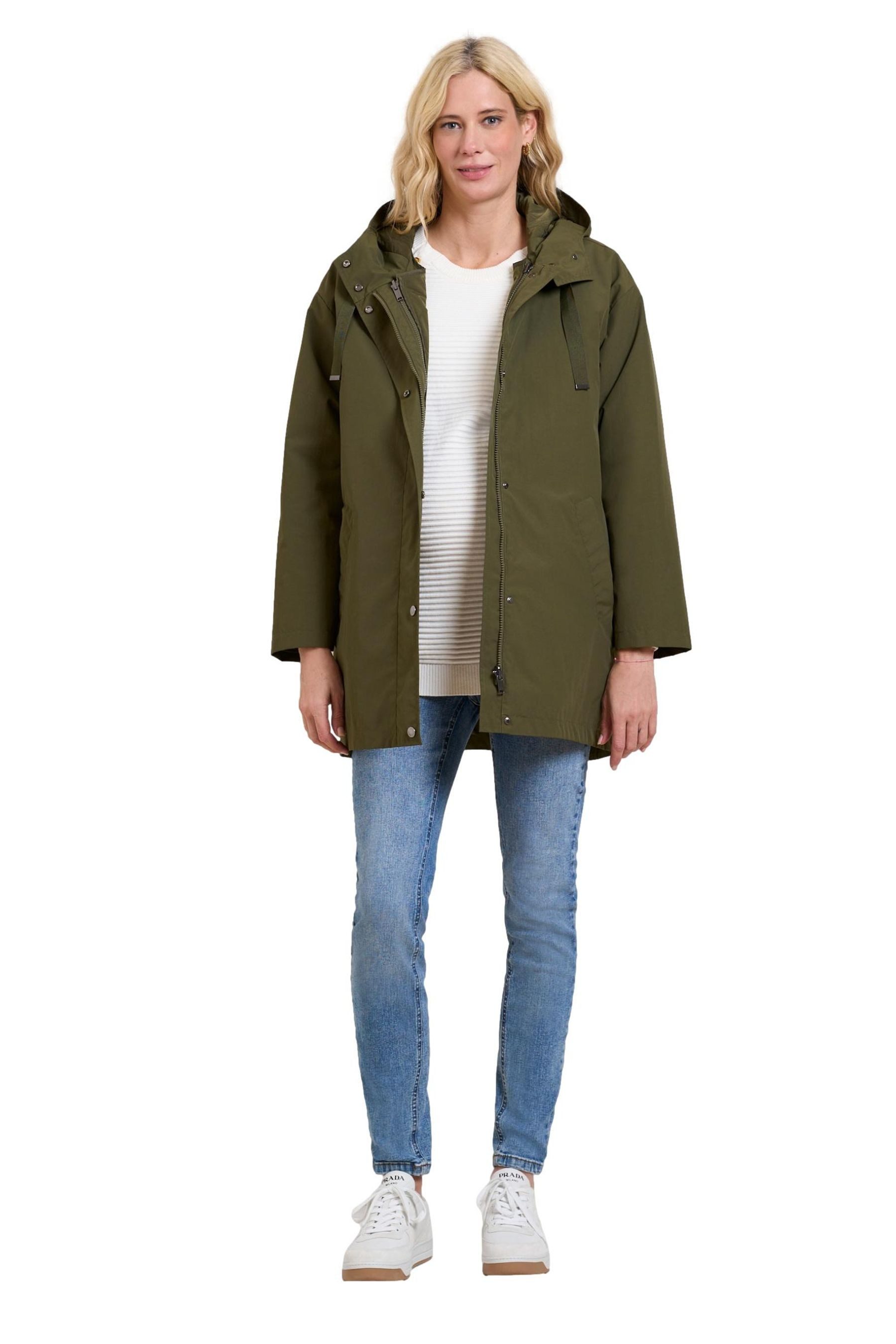 Seraphine Steppmantel Seraphine Jacke für Schwangerschaft/Babytragen (1-tlg)