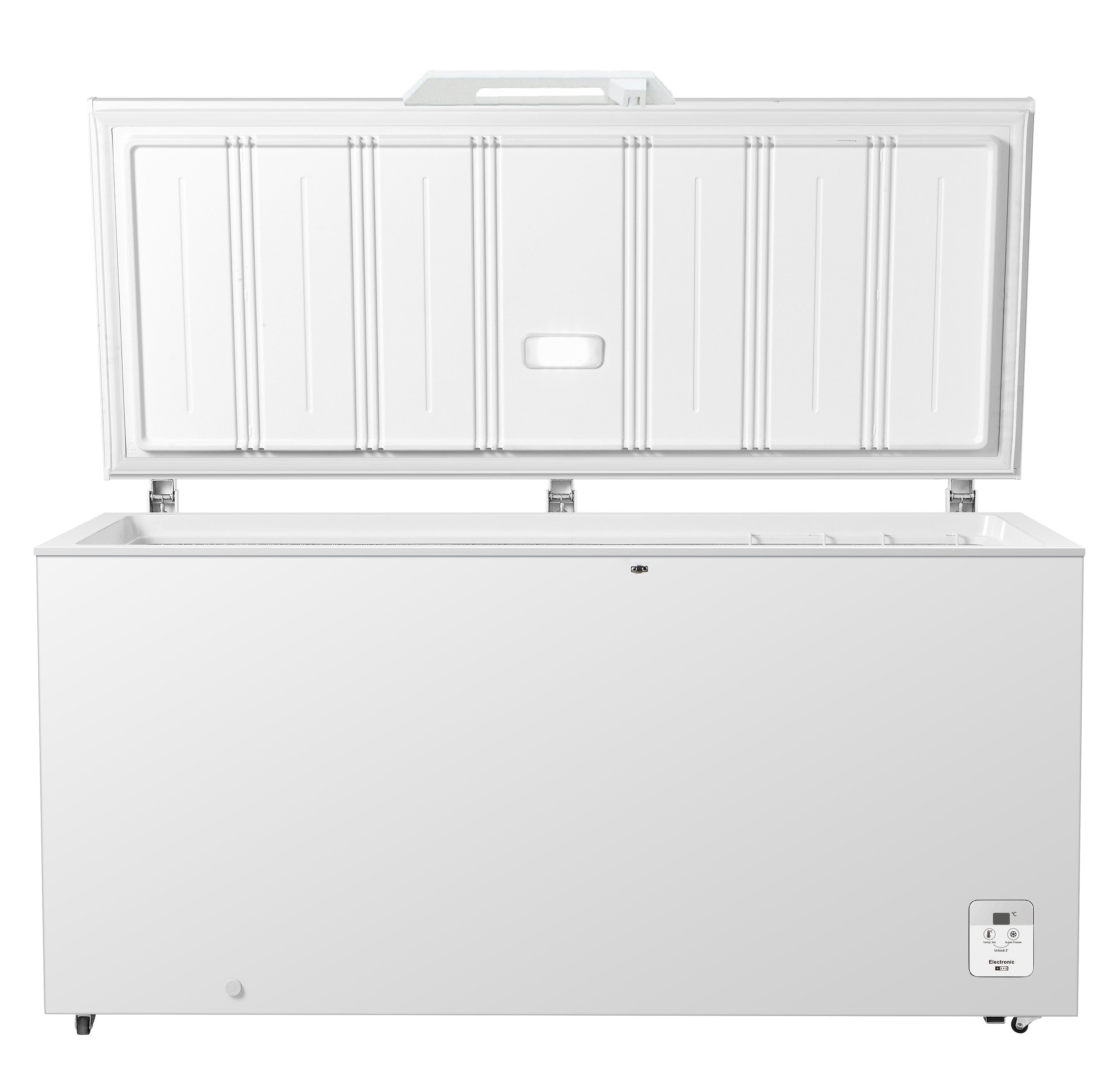 SCHOEPF Gefriertruhe GT500S, 164.6 cm breit, 500 l, LED-Beleuchtung, Türschloss, 500 Liter Nutzinhalt