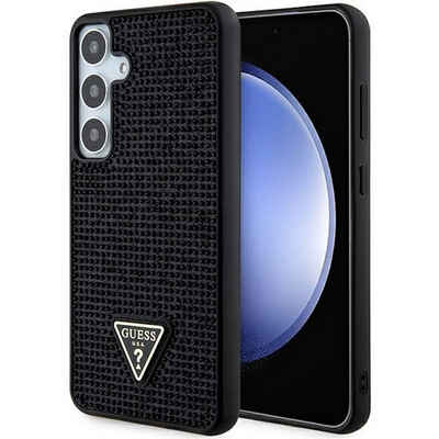 Guess Smartphone-Hülle Guess Rhinestone Triangle Schutzhülle für Samsung Galaxy S24 Plus
