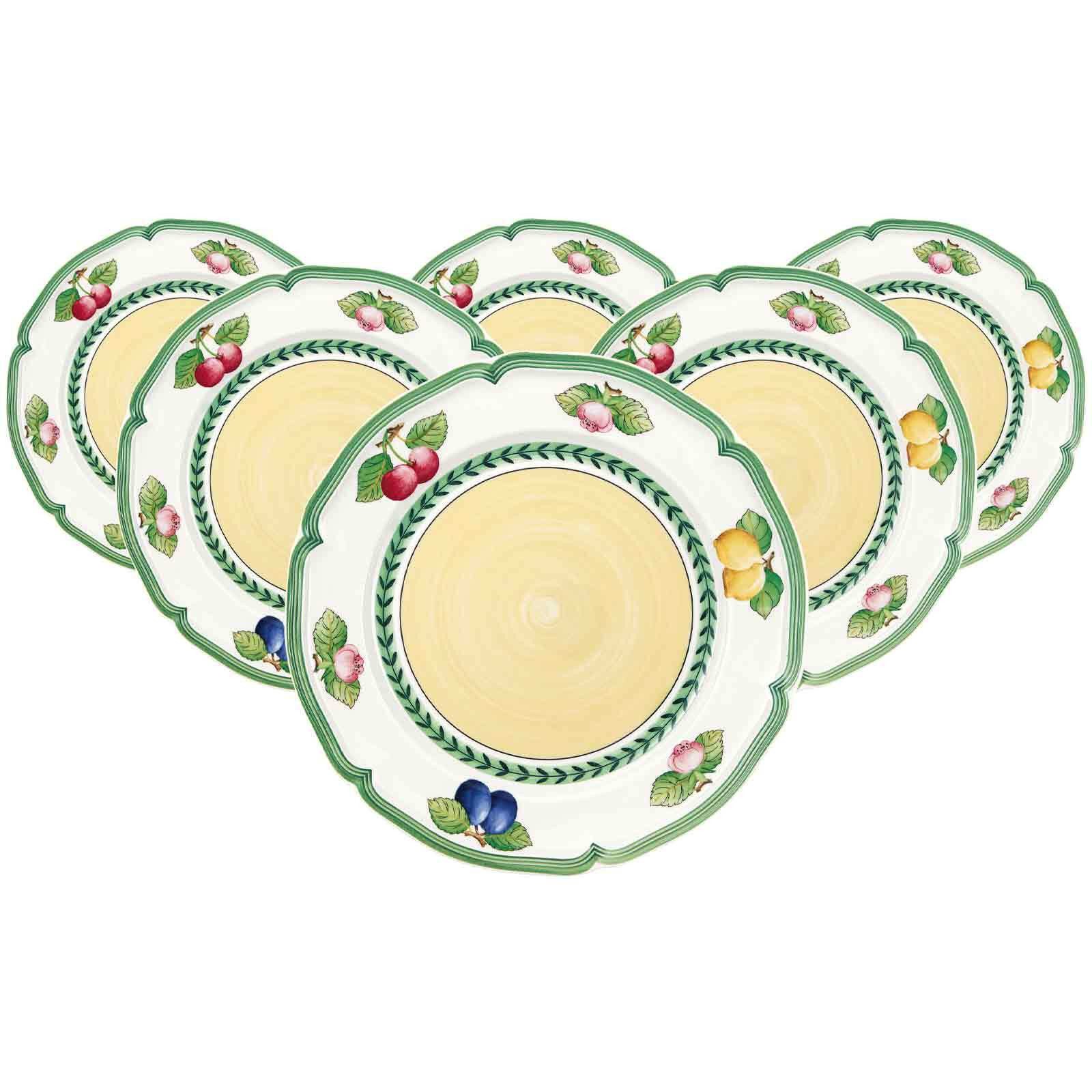 Villeroy & Boch Speiseteller French Garden Fleurence Speiseteller ø 26,7 cm, (6 St)