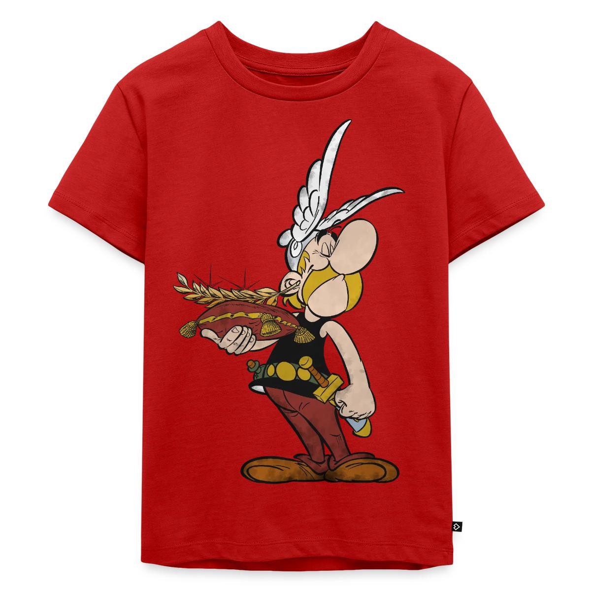 T-Shirt Asterix & Obelix Mit Trophäe Kinder Premium T-Shirt