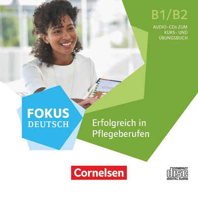 Cornelsen Verlag Hörspiel-CD Fokus Deutsch - Fachsprache - B1/B2, Audio-CDs zum Kursbuch im wav-...