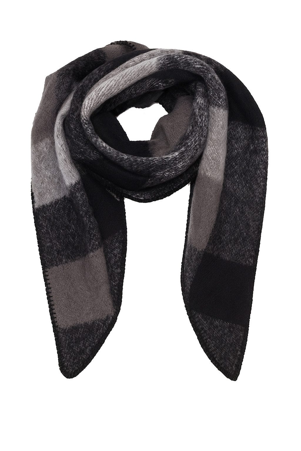 Modeschal Weicher Schal mit Fransen - Leicht und stylisch - Accessoire