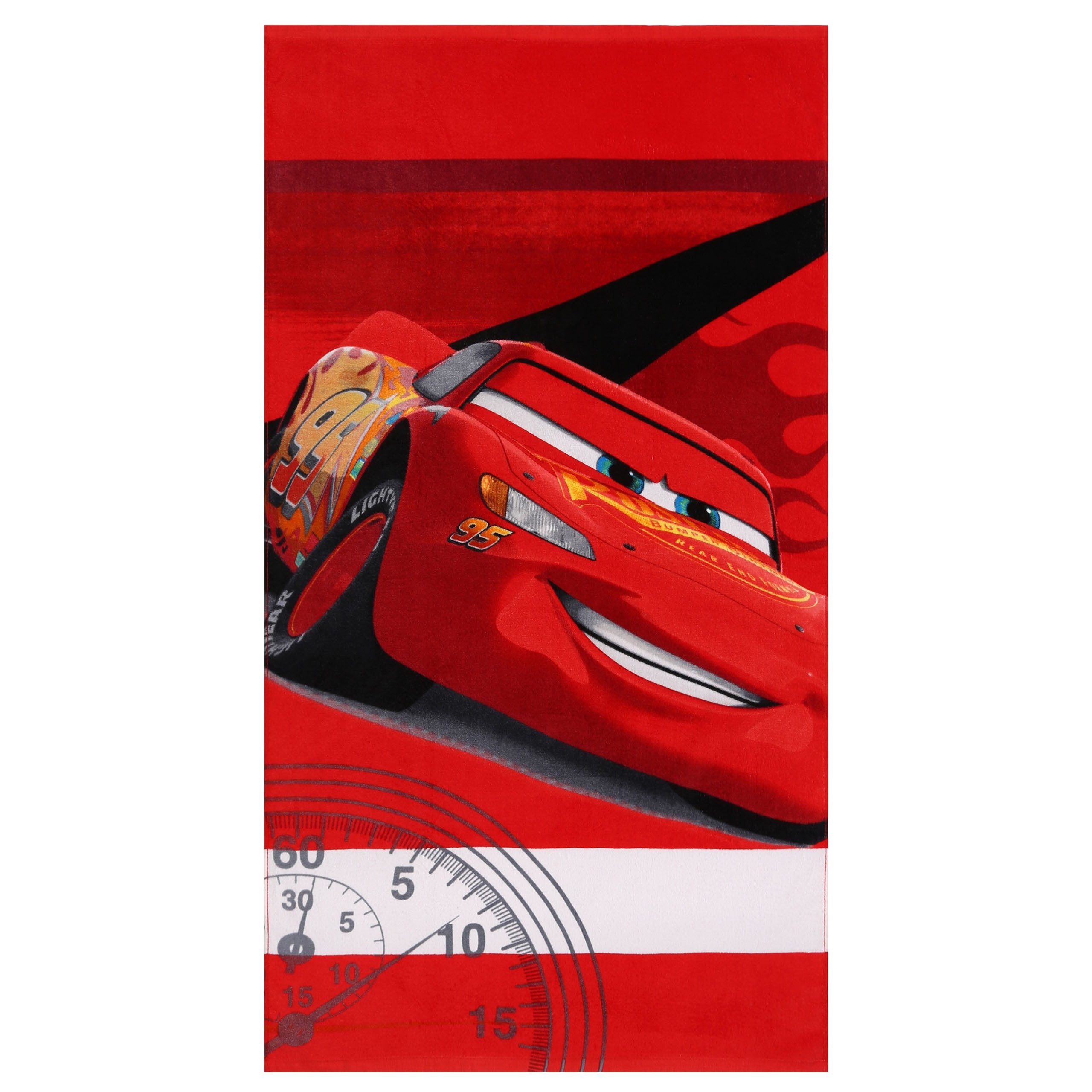 Disney Cars Badetücher Disney Cars Strandtuch für Kinder, 100 % Baumwolle, 70 x 140 cm
