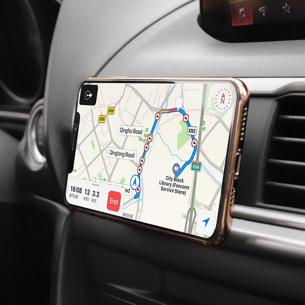 hoco. Smartphone-Halterung Hoco CA47 Metall Magnethalter Handy-Halterung KFZ Auto Handy Halter fü