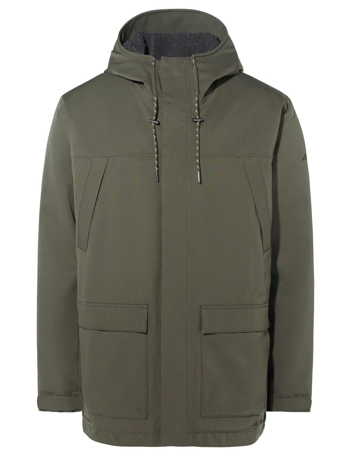 VAUDE Outdoorjacke Men's Manukau Parka III (1-St) wasserdichter Herren Winterparka für Alltag und Freizeit