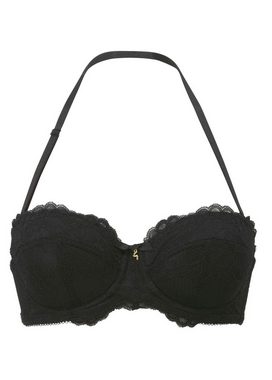 Gossard Multiway-BH Lace Trägerloser Push-Up BH Black 80 H (Bandeau BH, 1-tlg., Spitze/Netz)