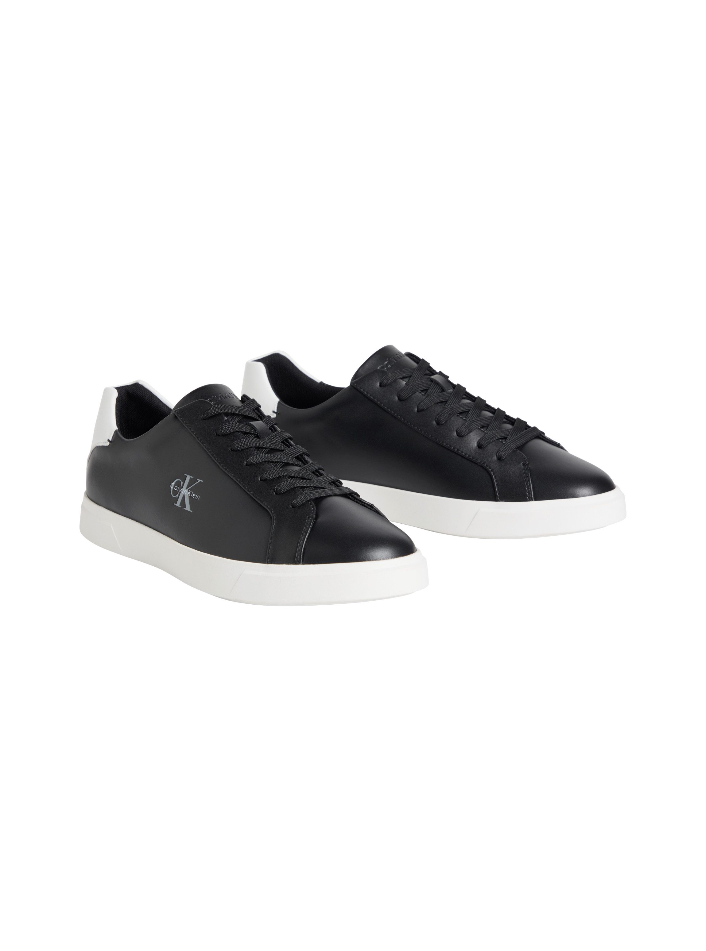 Calvin Klein LOW PROF CUPSOLE LTH Sneaker Freizeitschuh, Halbschuh, Schnürer mit CK-Label