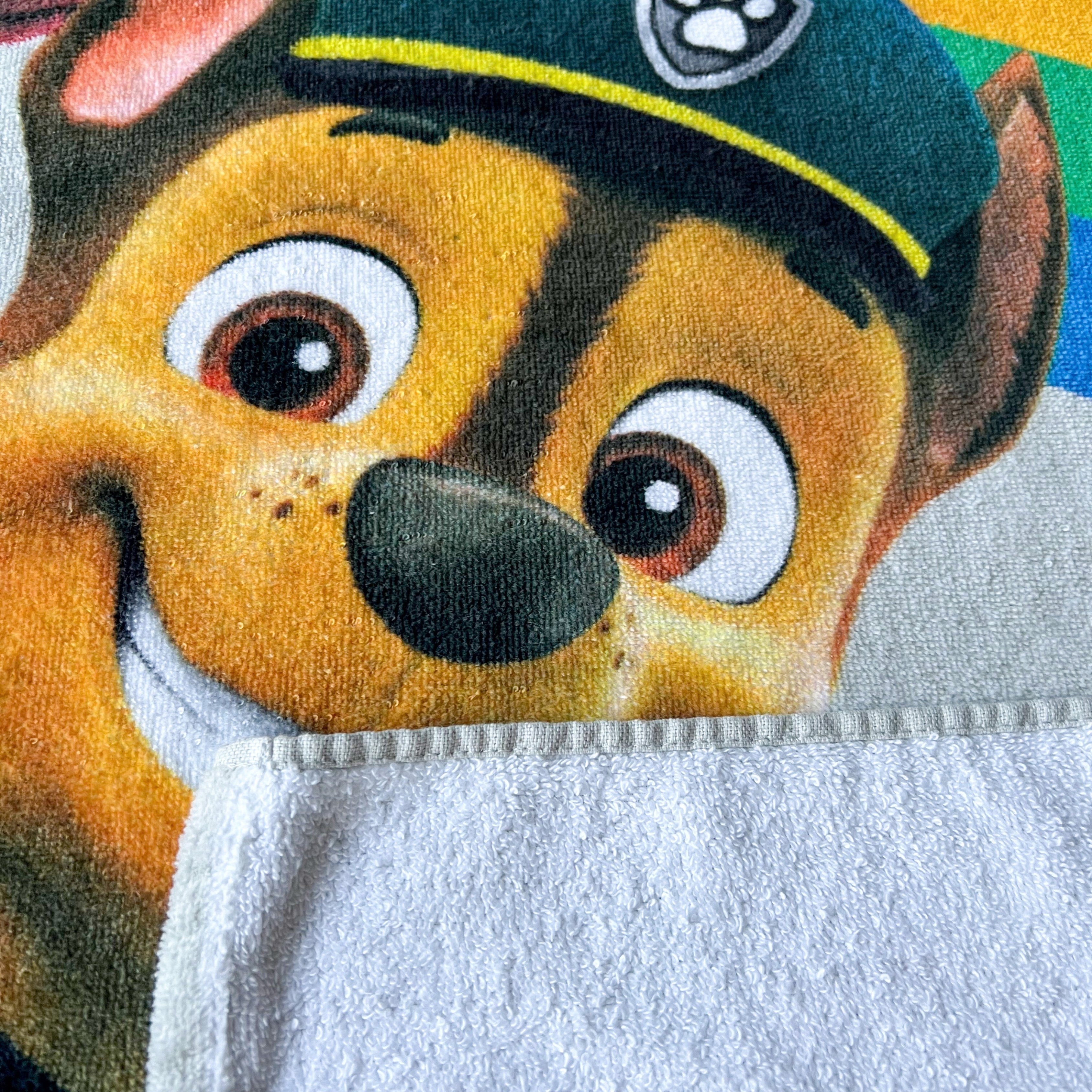 Paw Patrol Kinder Badetuch 60x120 Cm - Chase, Marshall & Crew Baumwolle Velours