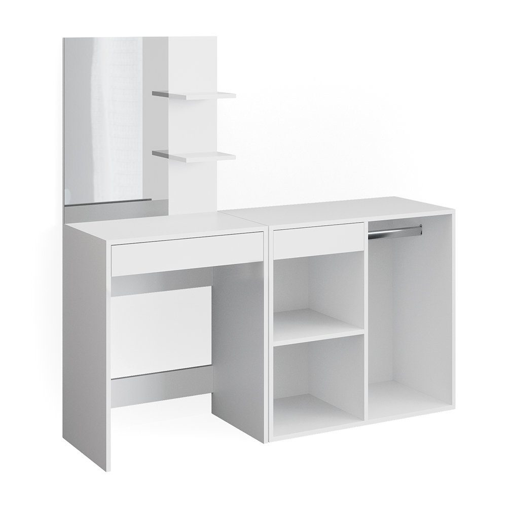 Vicco Schminktisch Isabelle, Weiß, 140 cm günstig online kaufen