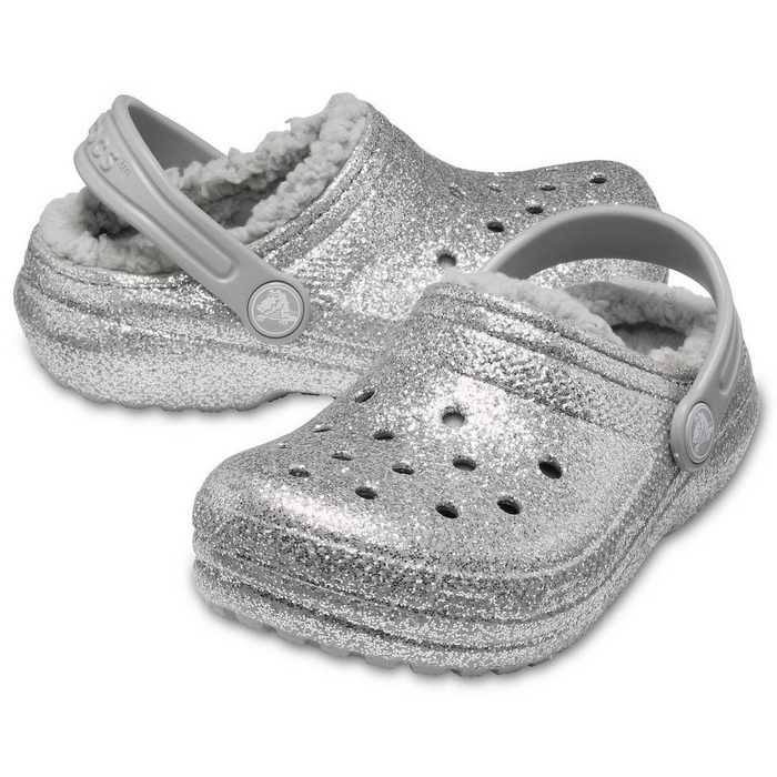 Crocs Crocs Classic Glitter Lined Clog Kids Clog