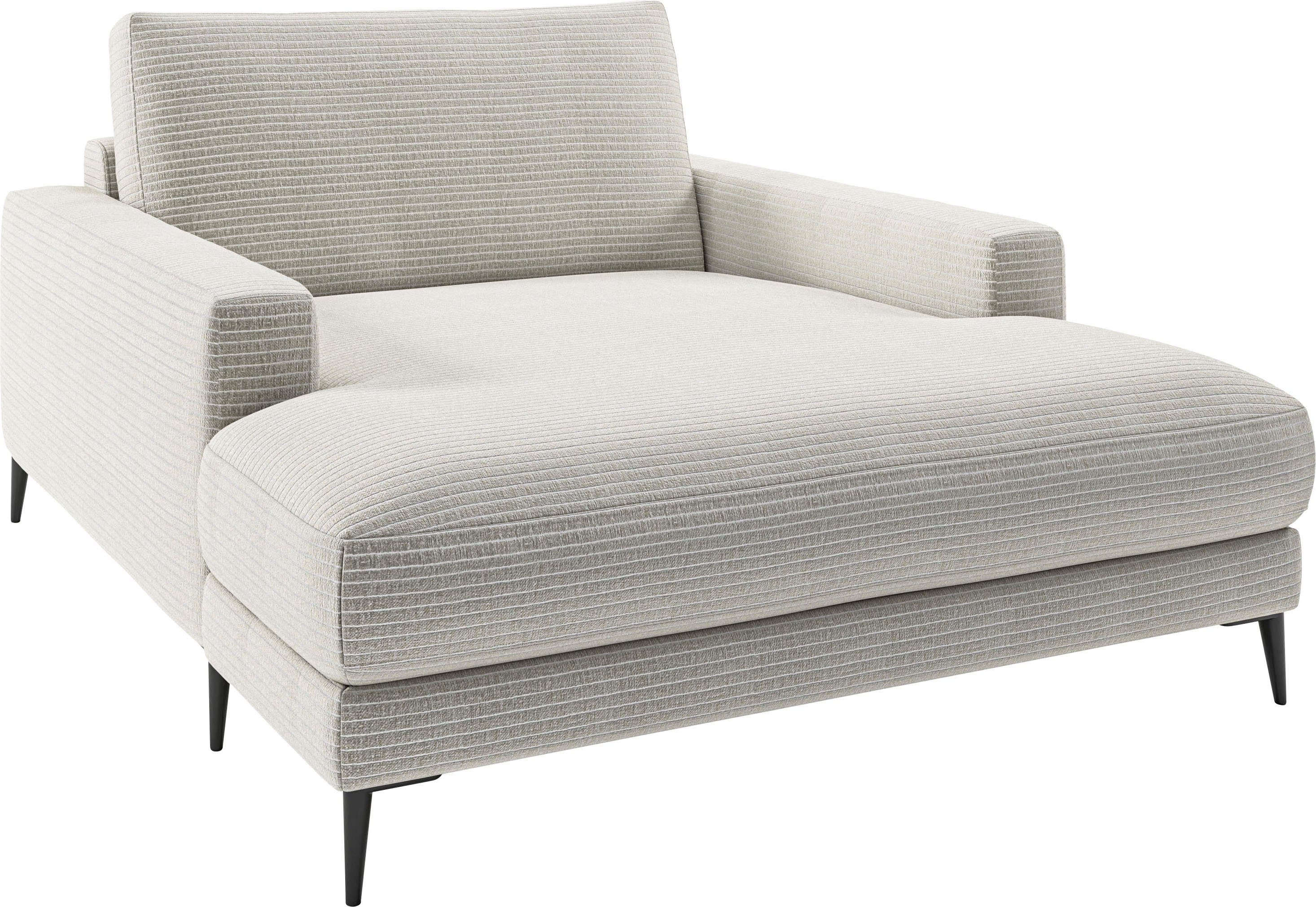 INOSIGN Chaiselongue "Downtown Loungemöbel zum Relaxen, B/T/H: 132/170/84 c günstig online kaufen