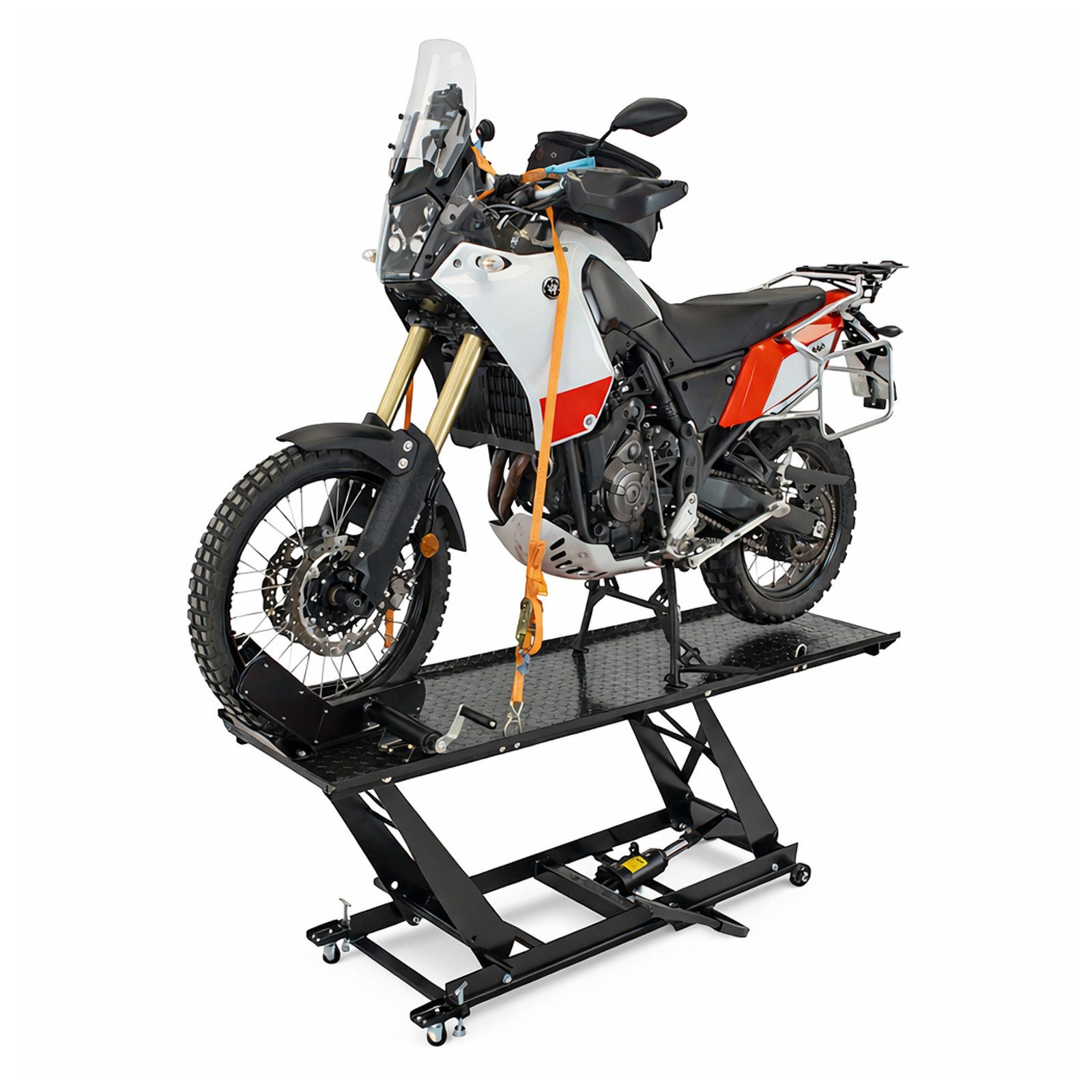 Hydraulikheber Motorradhebebühne hydraulisch 450 kg Breite 55 cm Parallelhub Heber